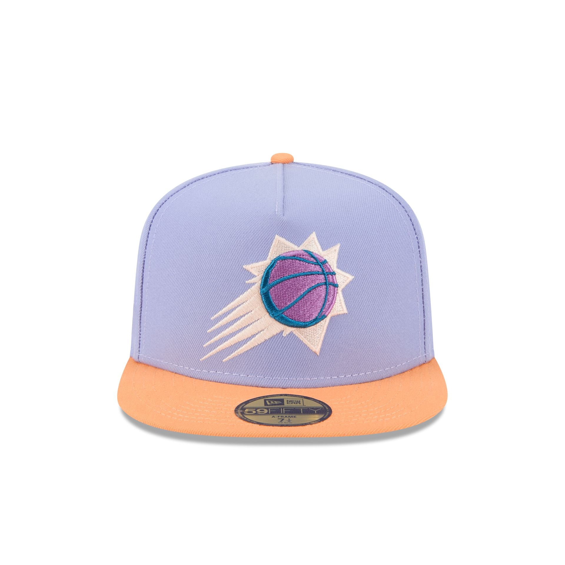 Phoenix Suns Lavender 59FIFTY A-Frame Fitted Hat - Image 2