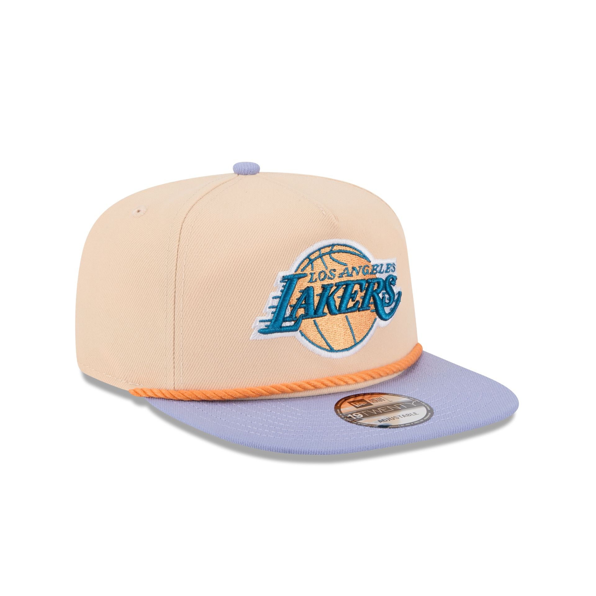 Los Angeles Lakers Mango Mocha Golfer Hat - Image 3