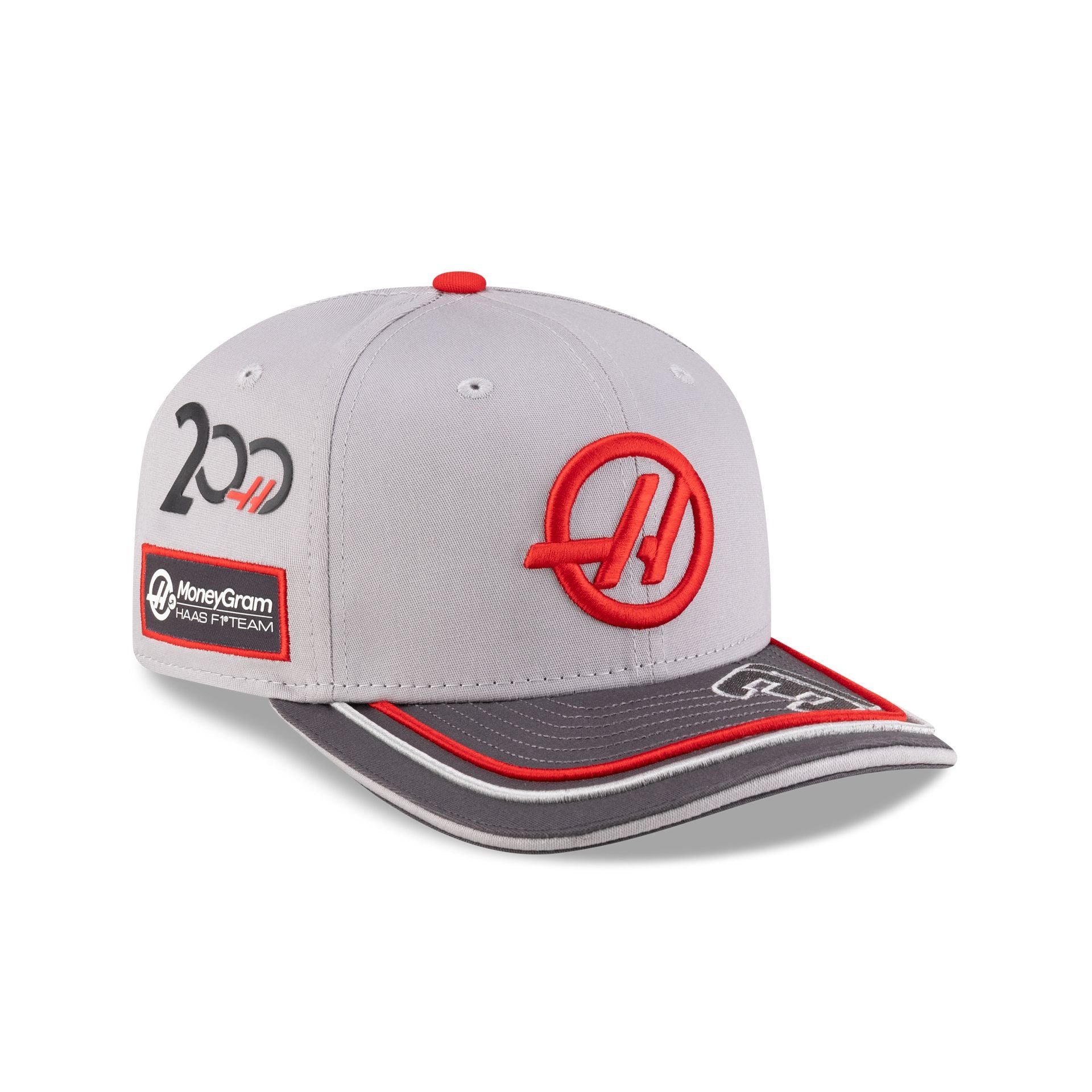 MoneyGram Haas F1 Team 200th Race Special Esteban Ocon 9SEVENTY Stretch-Snap Hat - Image 3