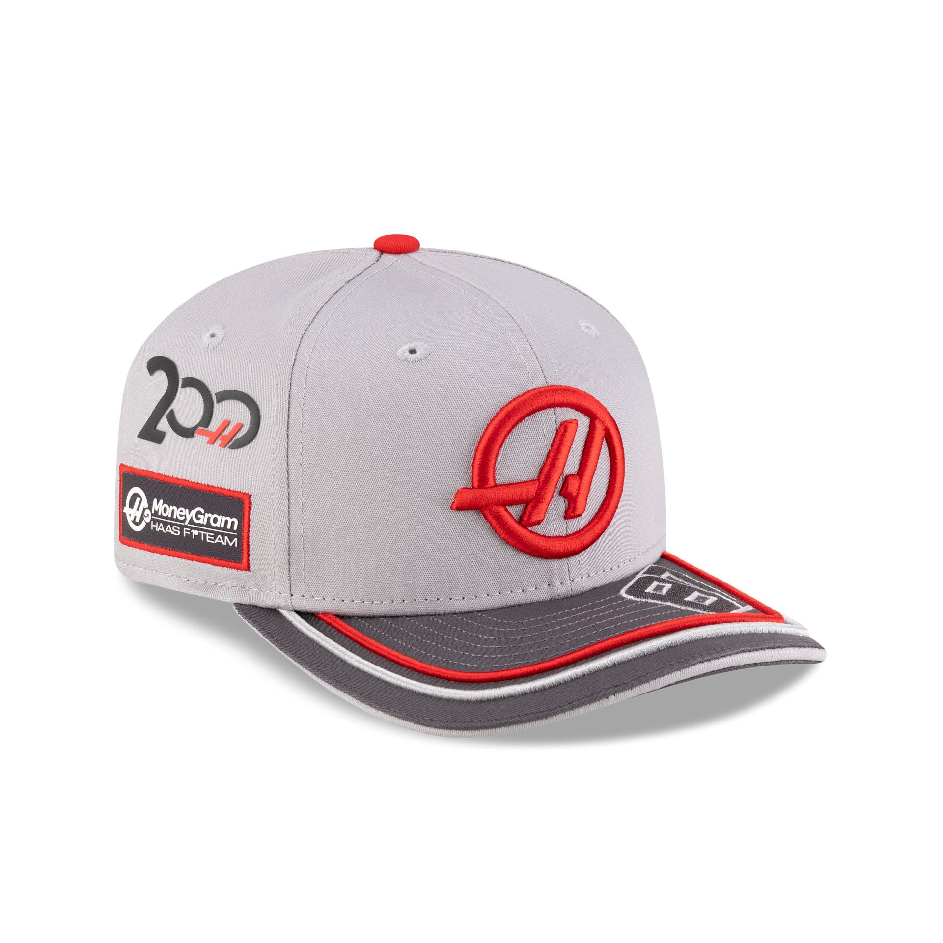 MoneyGram Haas F1 Team 200th Race Special Oliver Bearman 9SEVENTY Stretch-Snap Hat - Image 3