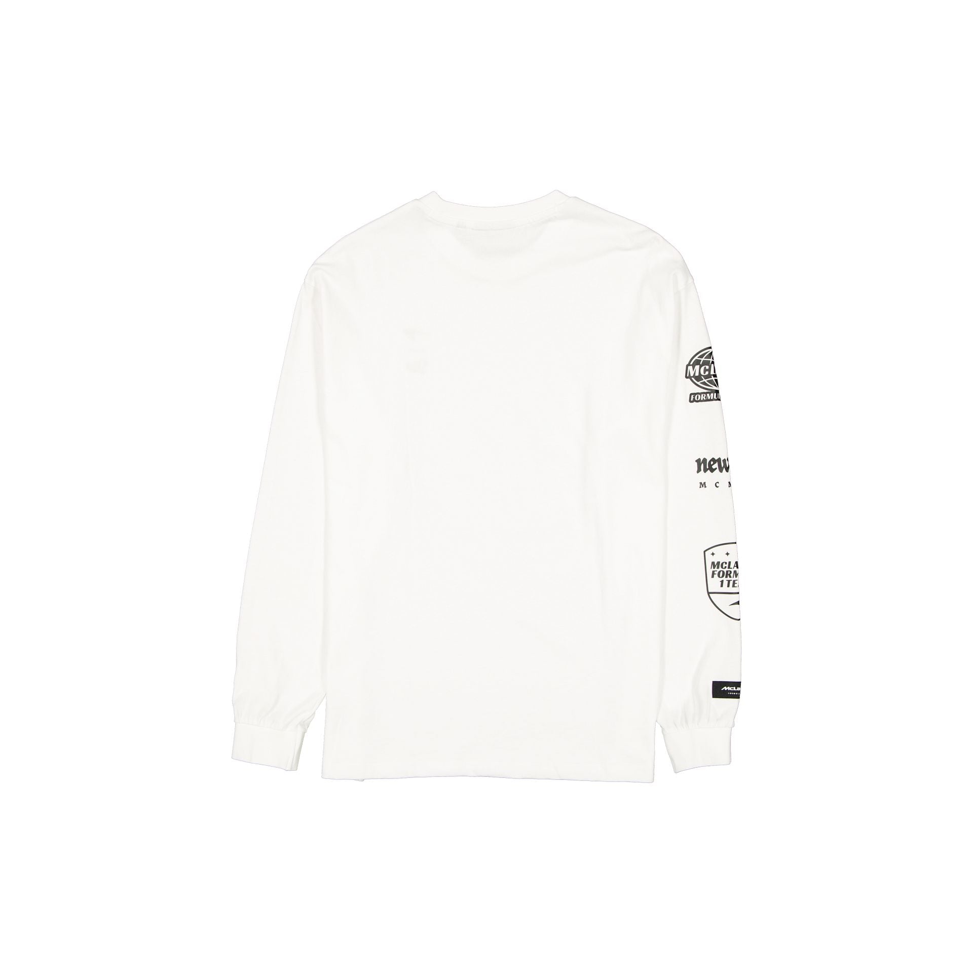 McLaren Formula 1 Team Pigment Wash White Long Sleeve T-Shirt - Image 2