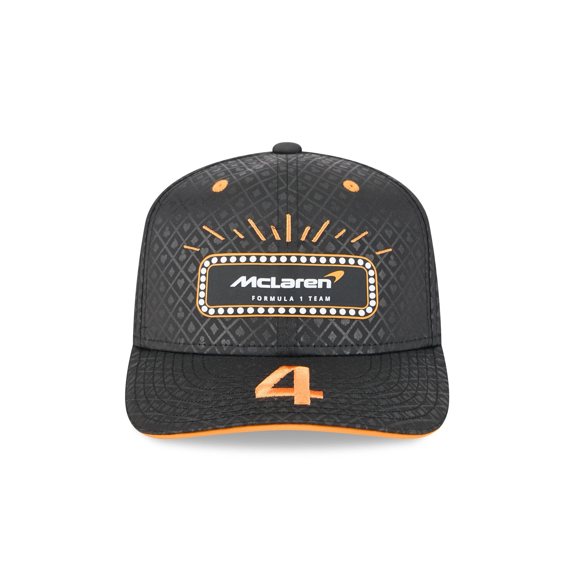McLaren Formula 1 Team 2025 Las Vegas Race Special Lando Norris 9SEVENTY Stretch-Snap Hat - Image 2