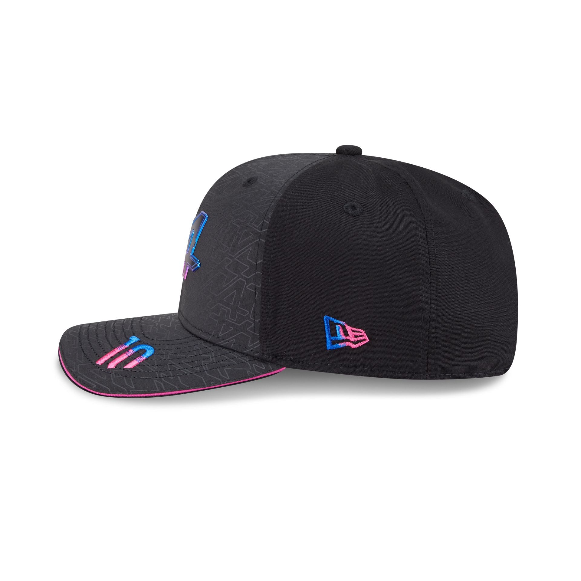 BWT Alpine F1 Team 2025 Las Vegas Race Special Pierre Gasly 9SEVENTY Stretch-Snap Hat - Image 5