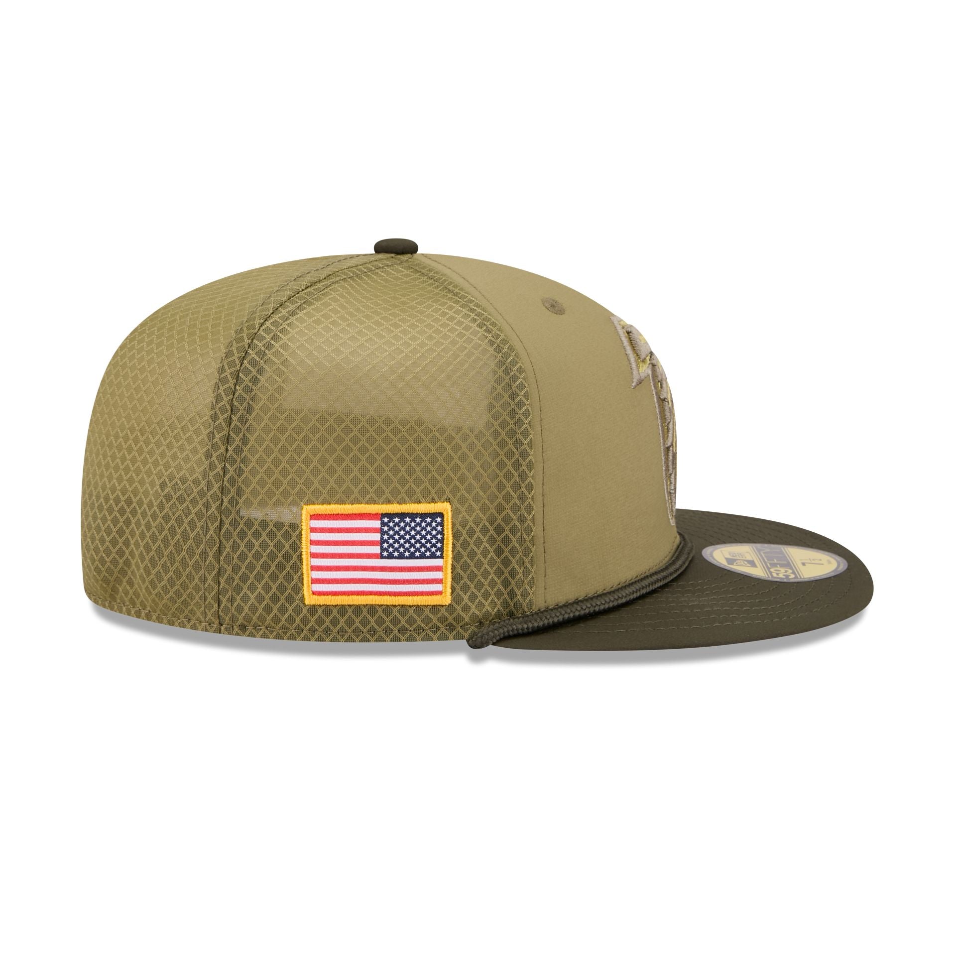 Atlanta Falcons 2025 Salute to Service 59FIFTY Fitted Hat - Image 4