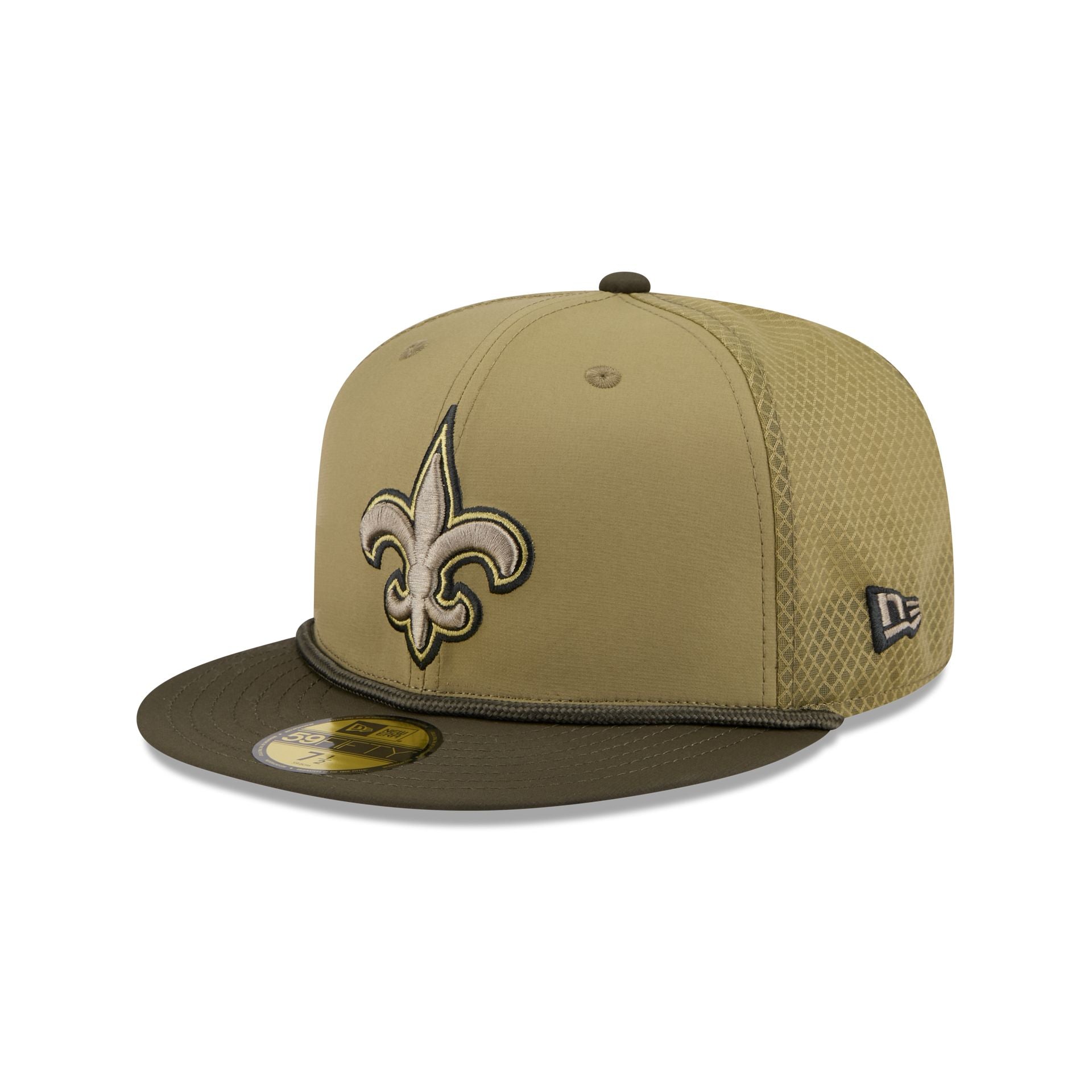 New Orleans Saints 2025 Salute to Service 59FIFTY Fitted Hat - Image 3