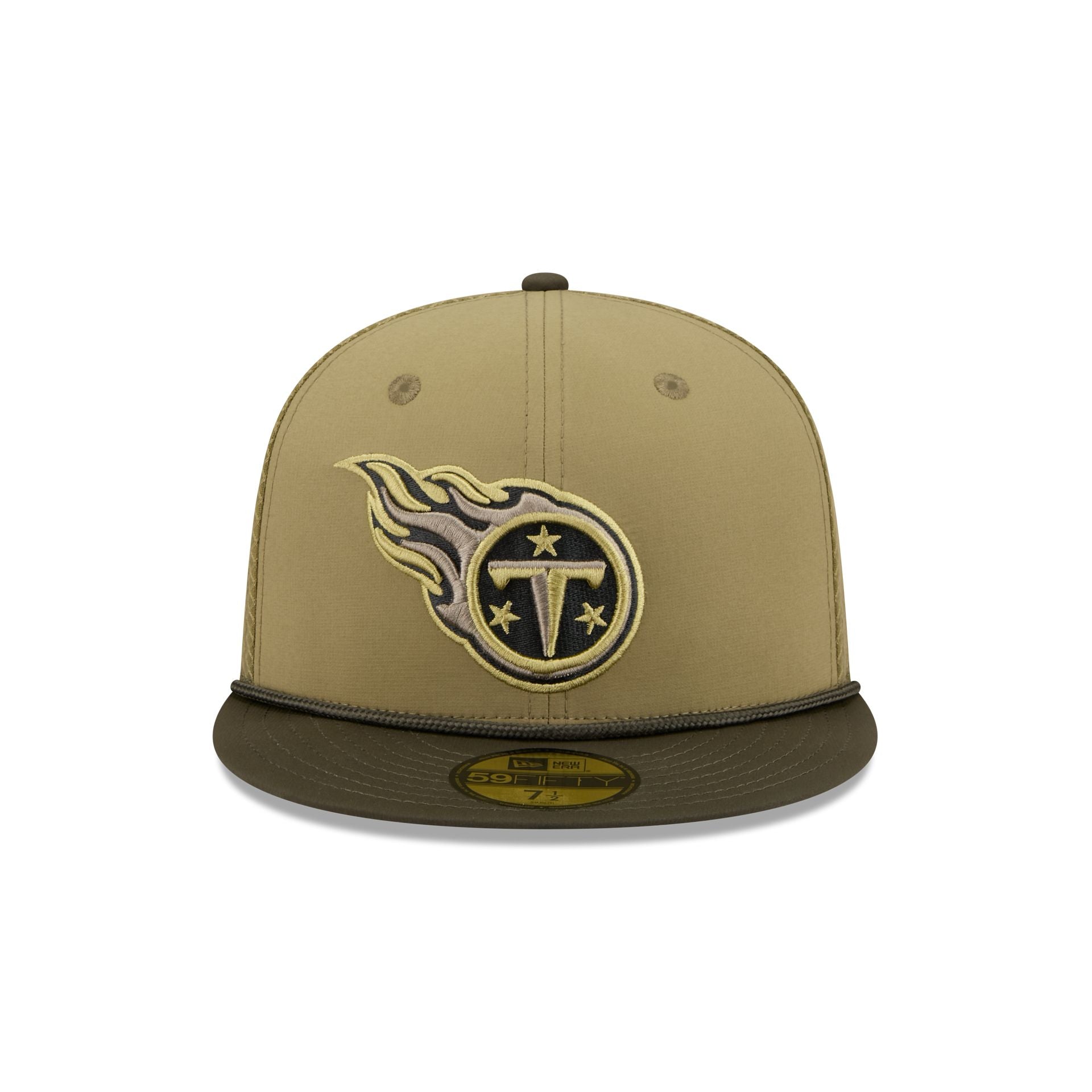 Tennessee Titans 2025 Salute to Service 59FIFTY Fitted Hat - Image 2