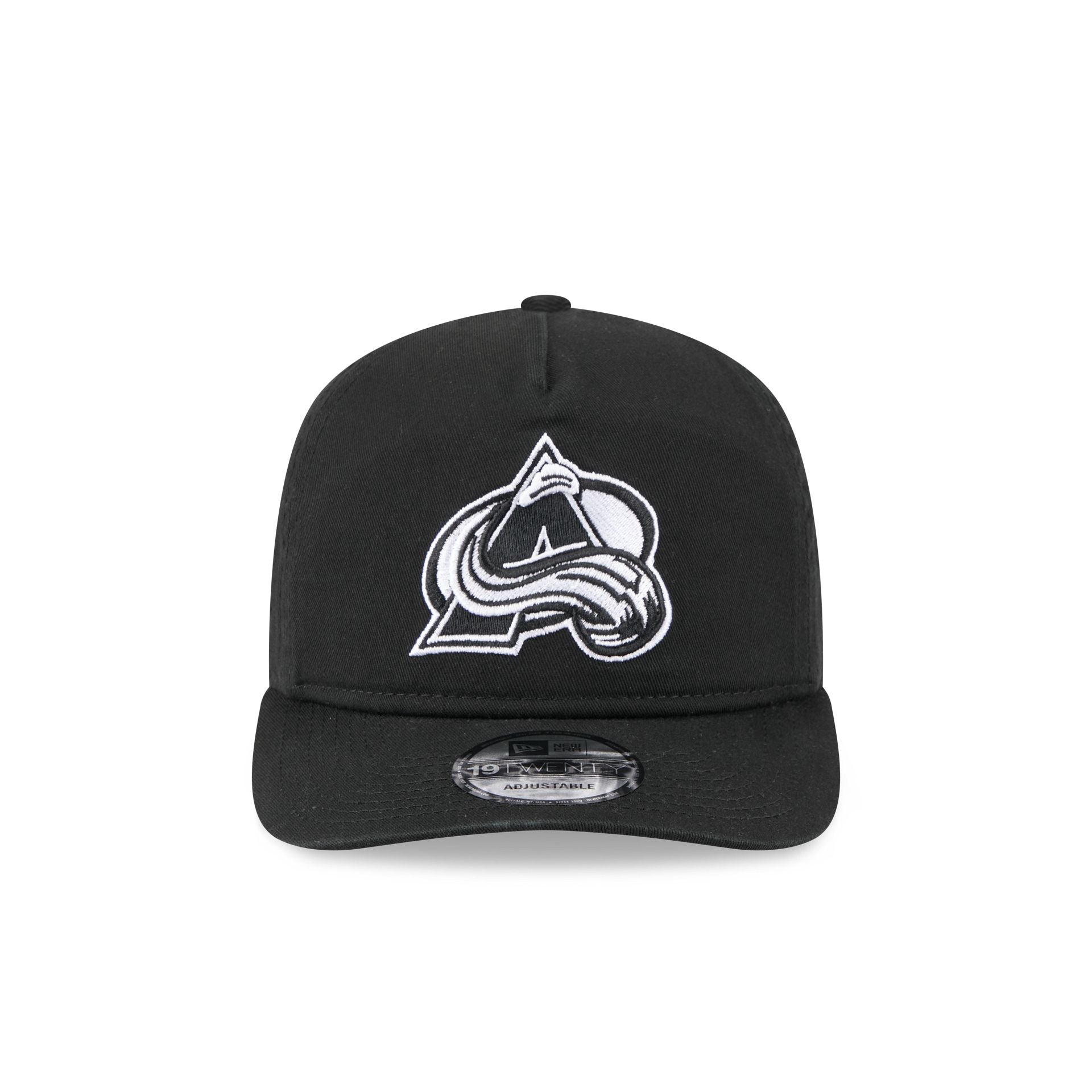 Colorado Avalanche Black and White 19TWENTY Snapback Hat - Image 2
