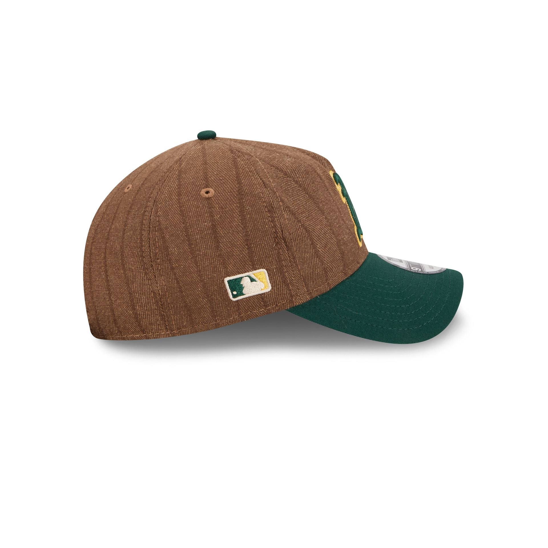 Athletics Three Looms Wool Pinstripe 9TWENTY A-Frame Adjustable Hat - Image 4