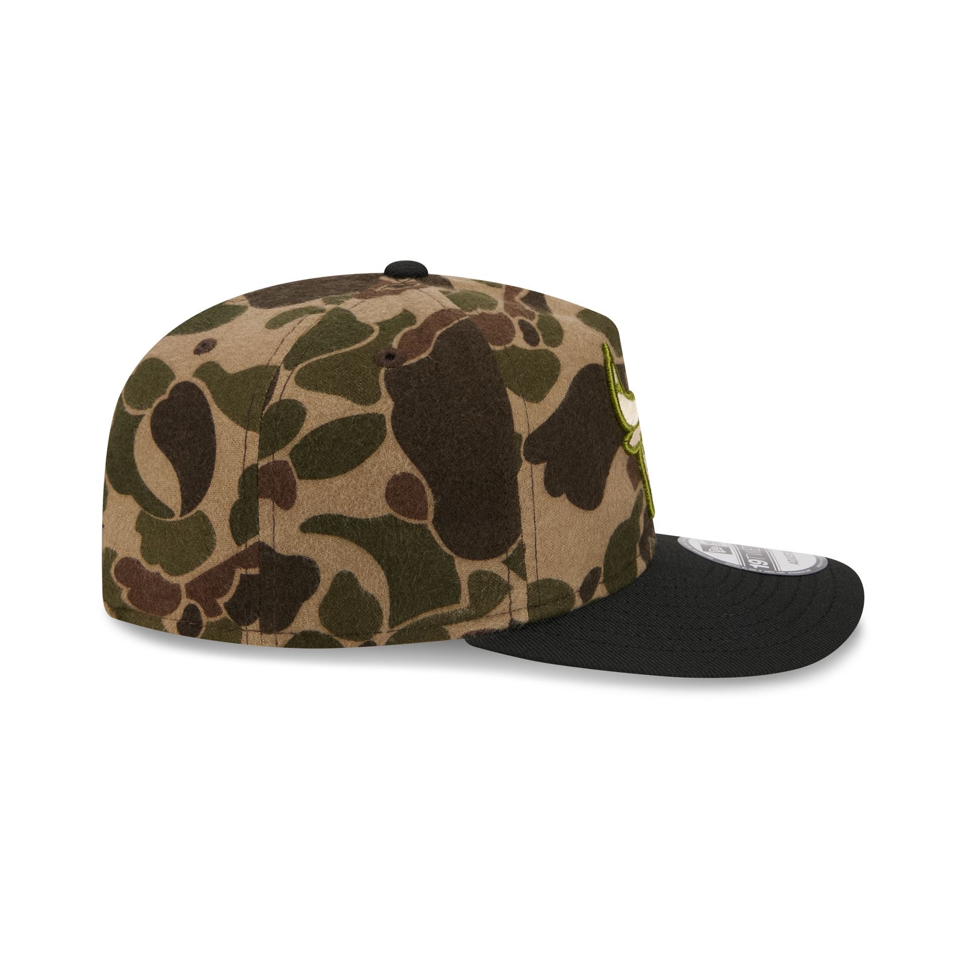 Chicago Bulls Three Looms Wool Duck Camo 19TWENTY Adjustable Hat - Image 5
