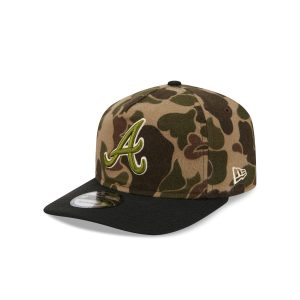 Atlanta Braves Three Looms Wool Duck Camo 19TWENTY Adjustable Hat
