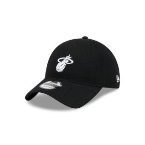 Miami Heat Merino Wool Black 9TWENTY Adjustable Hat