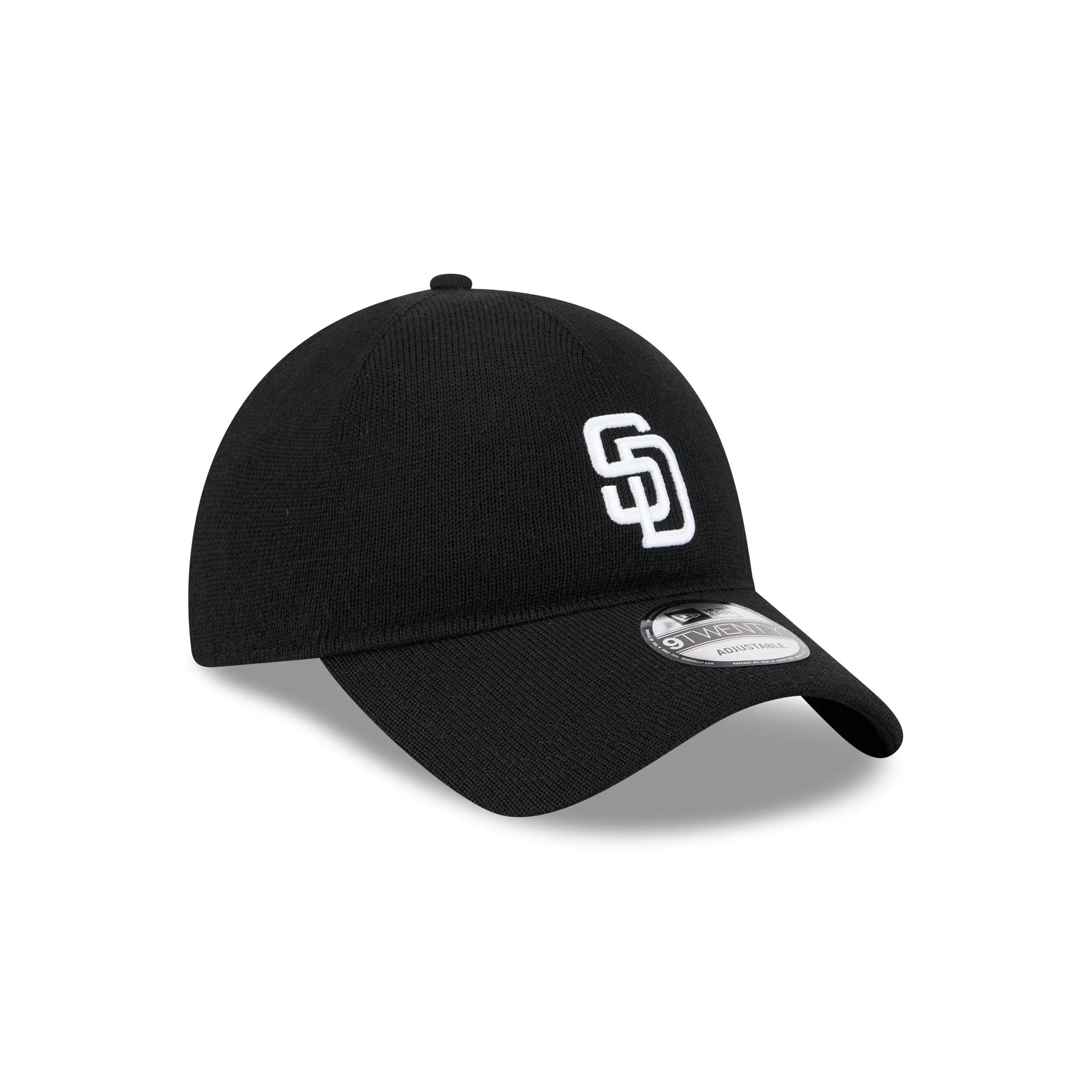 San Diego Padres Merino Wool Black 9TWENTY Adjustable Hat - Image 3