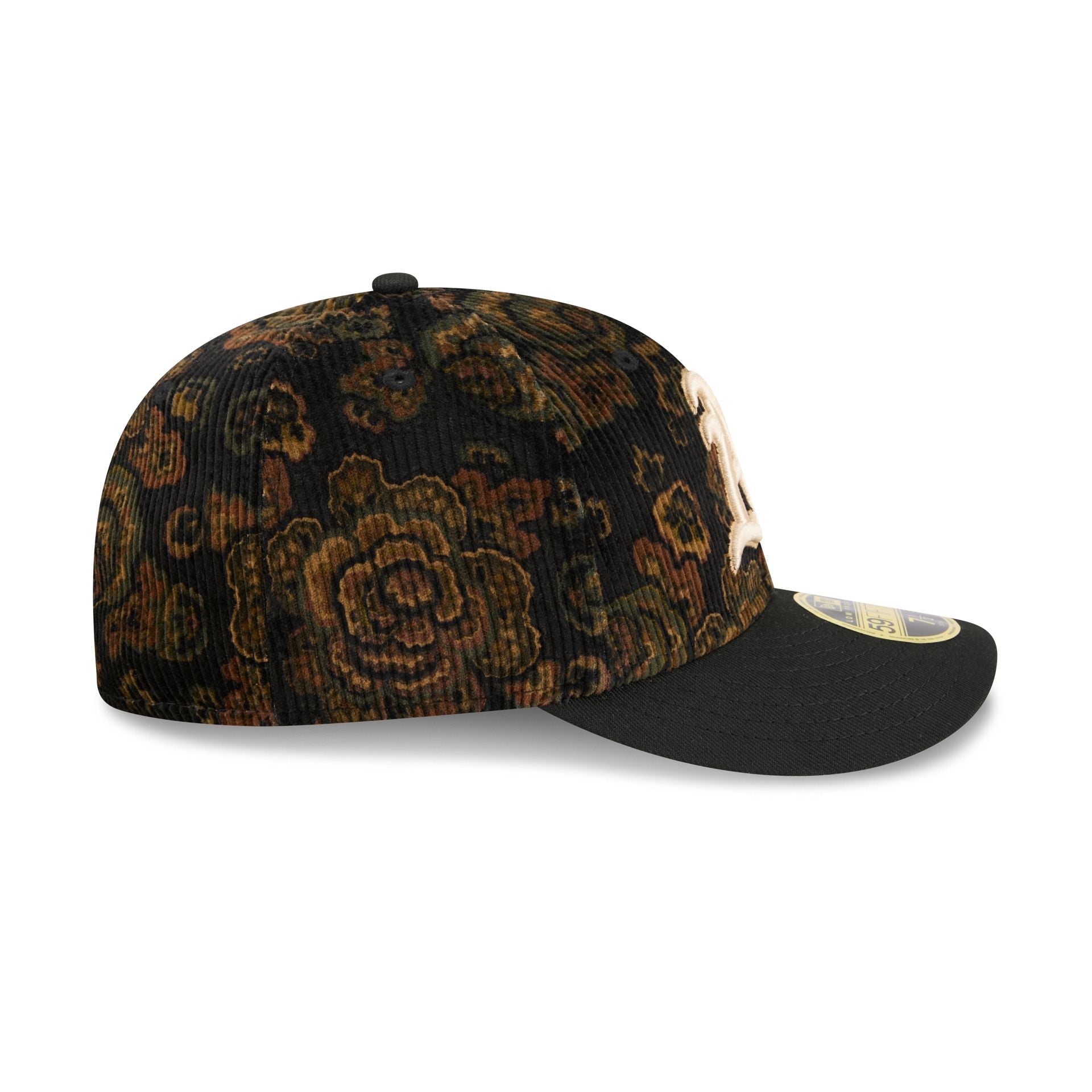 Athletics Three Looms Floral Cord Low Profile 59FIFTY Fitted Hat - Image 5