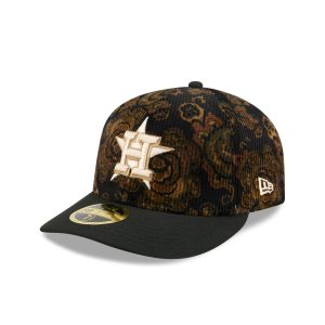 Houston Astros Three Looms Floral Cord Low Profile 59FIFTY Fitted Hat