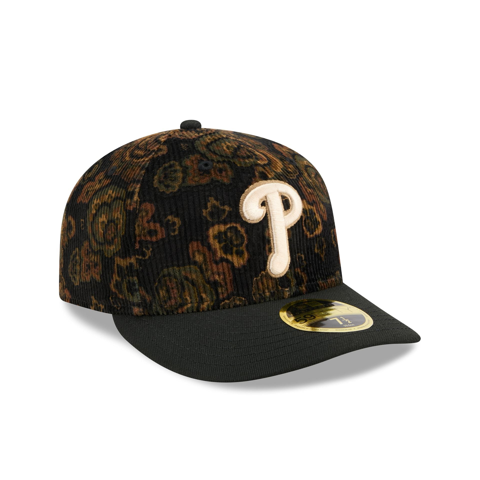 Philadelphia Phillies Three Looms Floral Cord Low Profile 59FIFTY Fitted Hat - Image 3