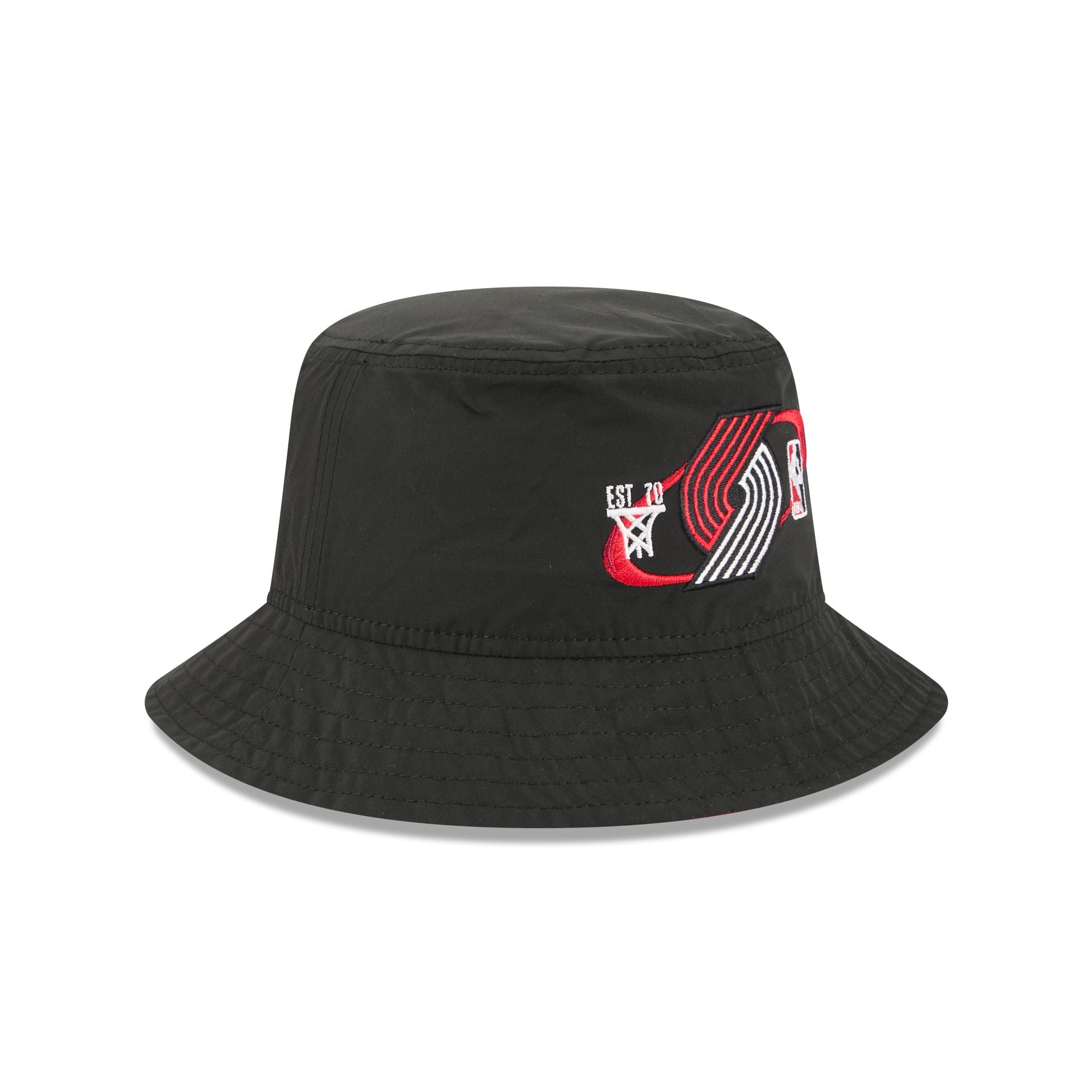 Portland Trail Blazers Nylon Logo Bucket Hat - Image 3