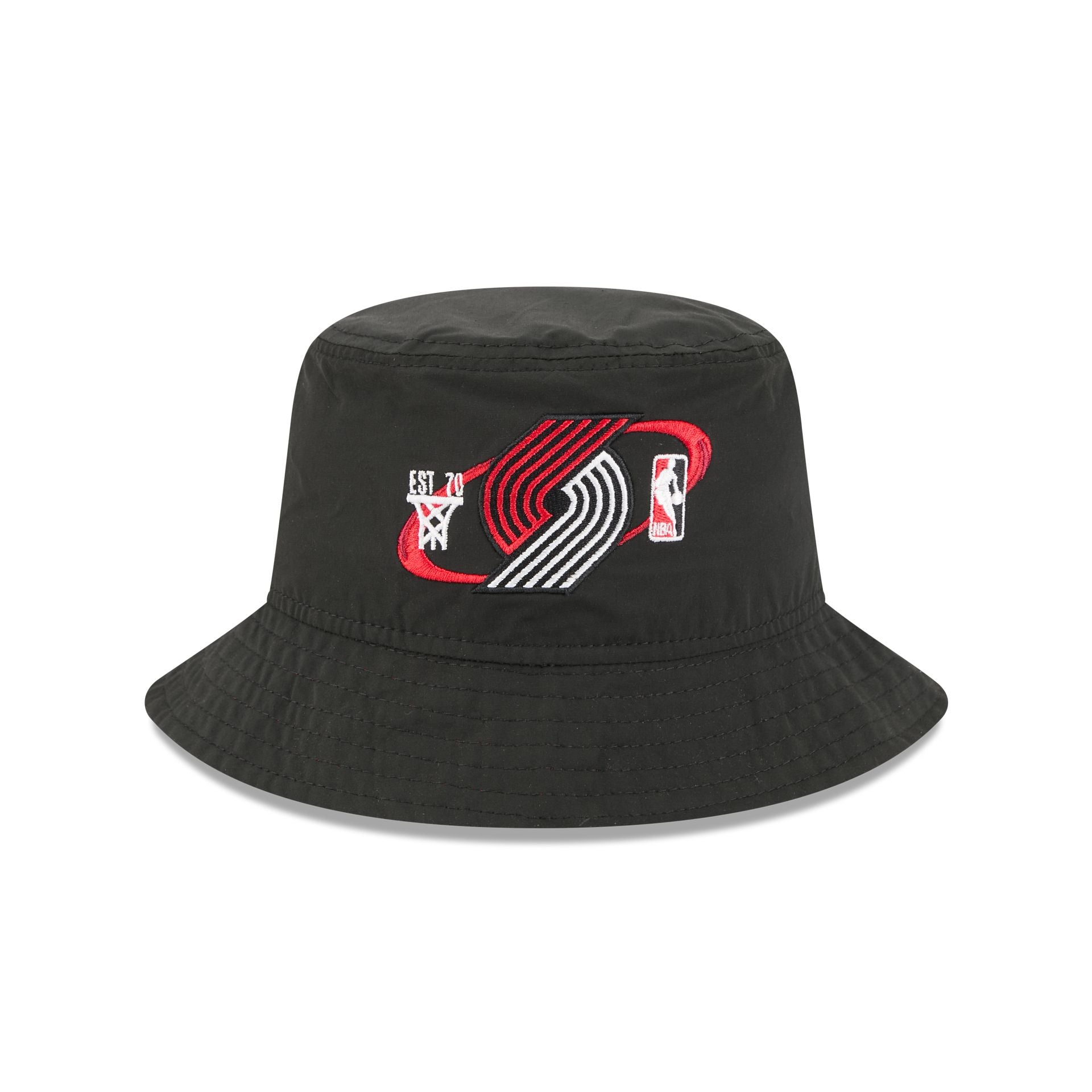 Portland Trail Blazers Nylon Logo Bucket Hat - Image 2