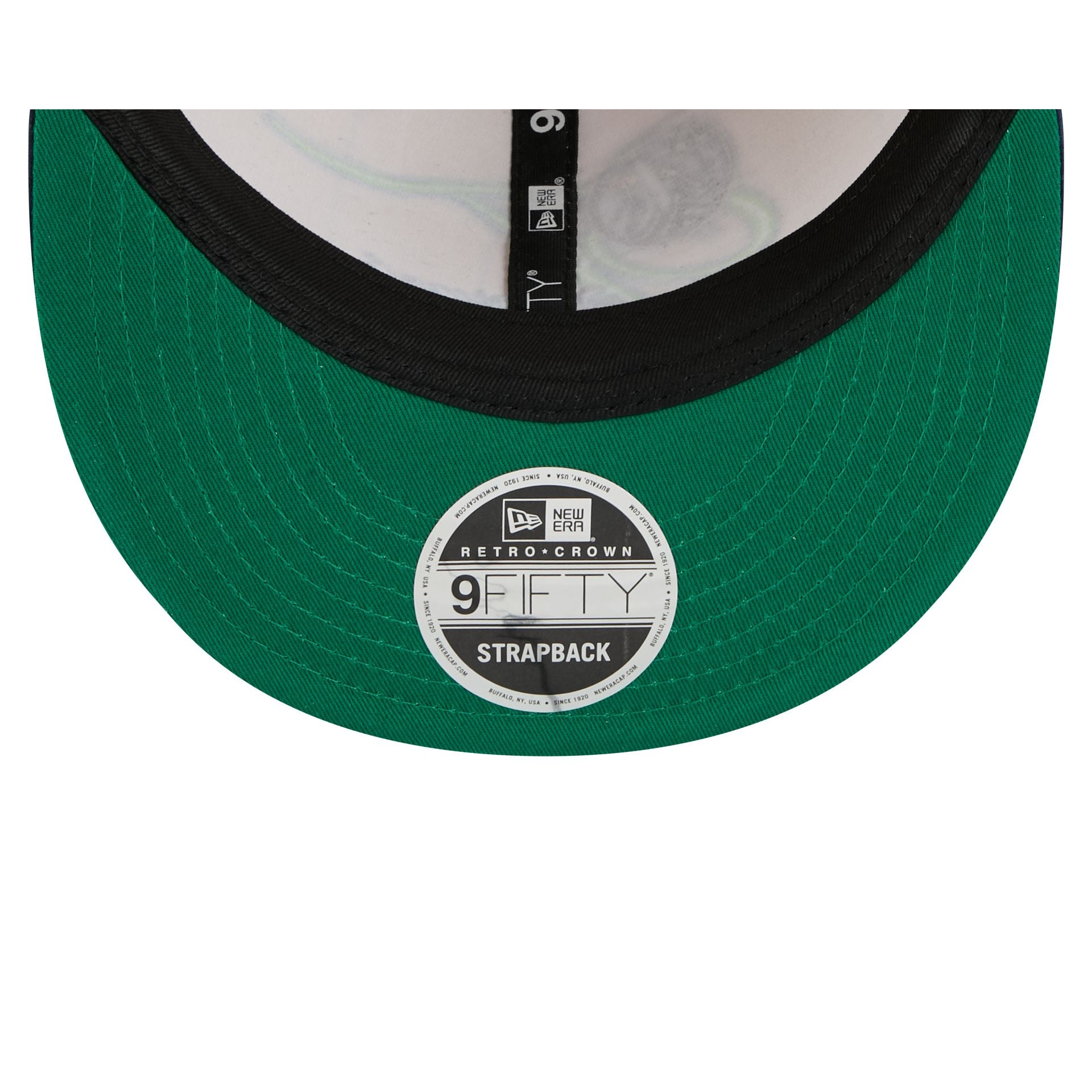 Minnesota Timberwolves Pinstripe Script Retro Crown 9FIFTY Adjustable Hat - Image 7