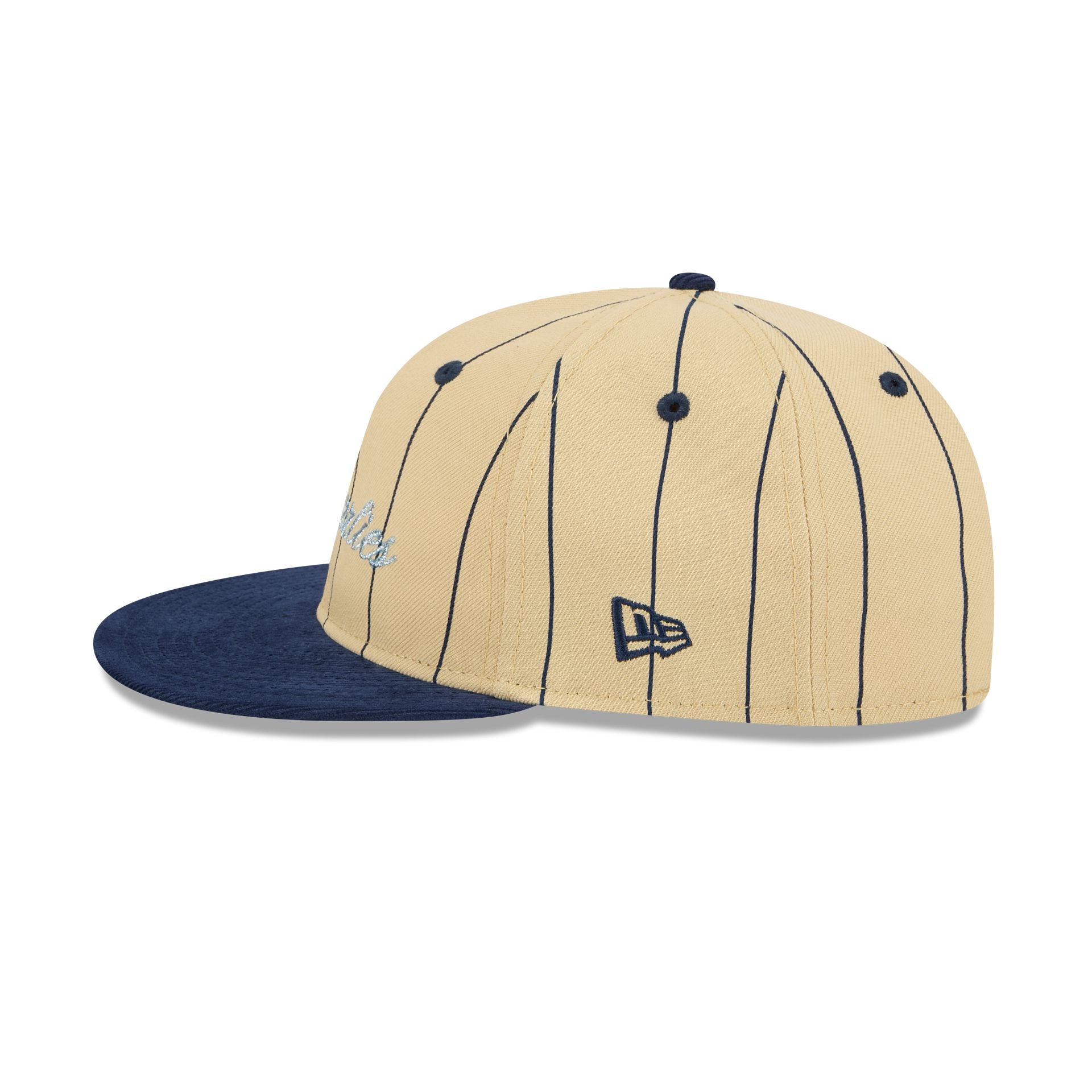 Memphis Grizzlies Pinstripe Script Retro Crown 9FIFTY Adjustable Hat - Image 4