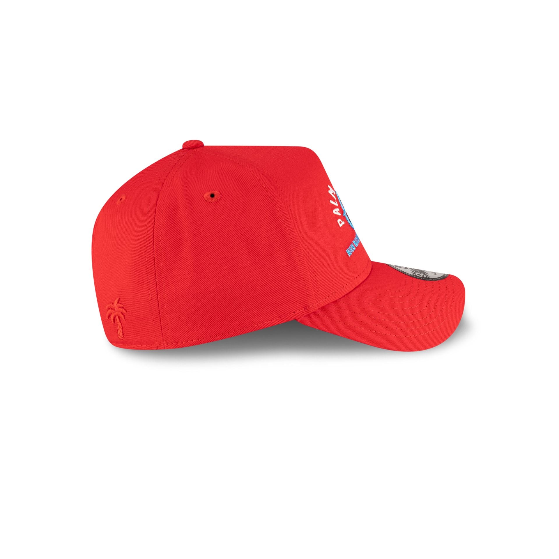 Palm Tree Crew x Miami Marlins Red 9FORTY A-Frame Snapback Hat - Image 5