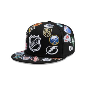 NHL Logo Scramble 59FIFTY Fitted Hat