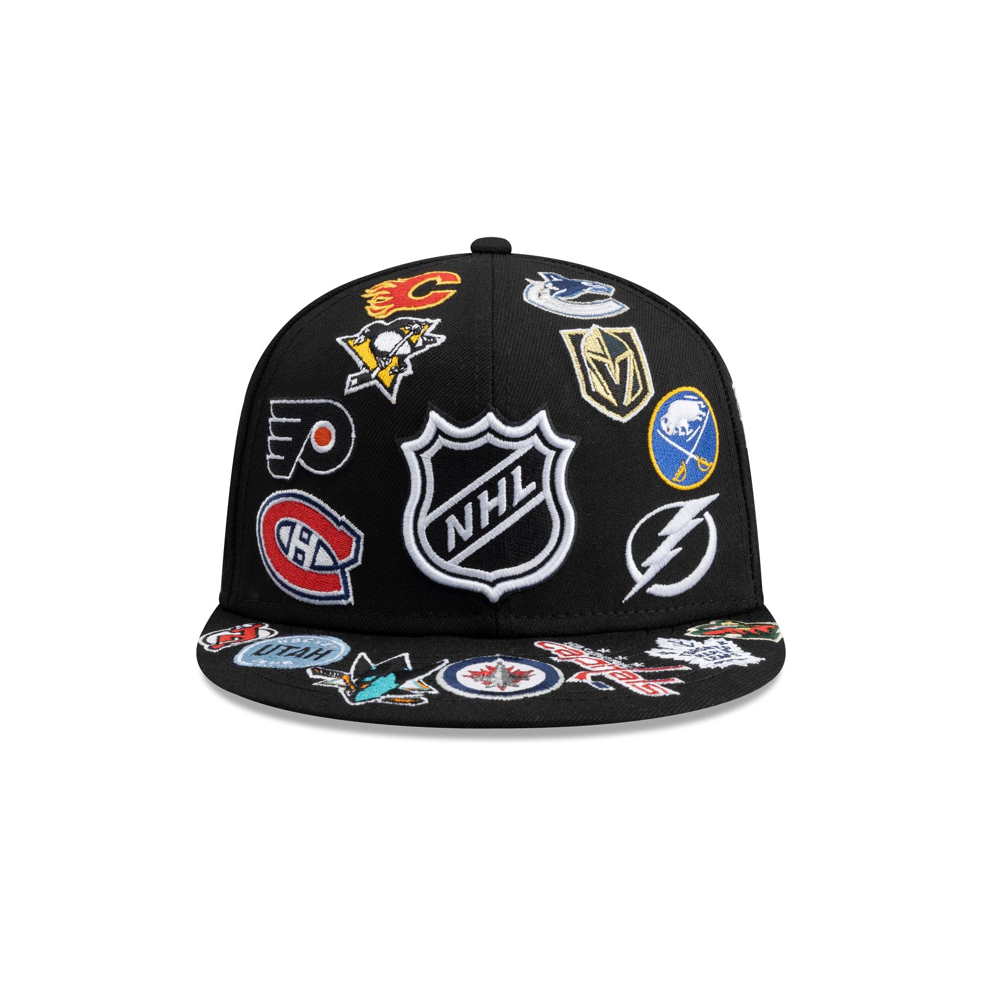 NHL Logo Scramble 59FIFTY Fitted Hat - Image 2