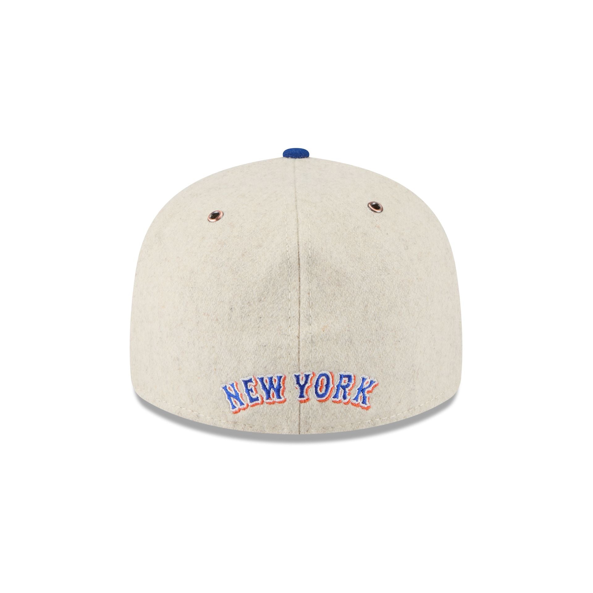 New York Mets Wool Letterman Retro Crown 59FIFTY Fitted Hat - Image 6