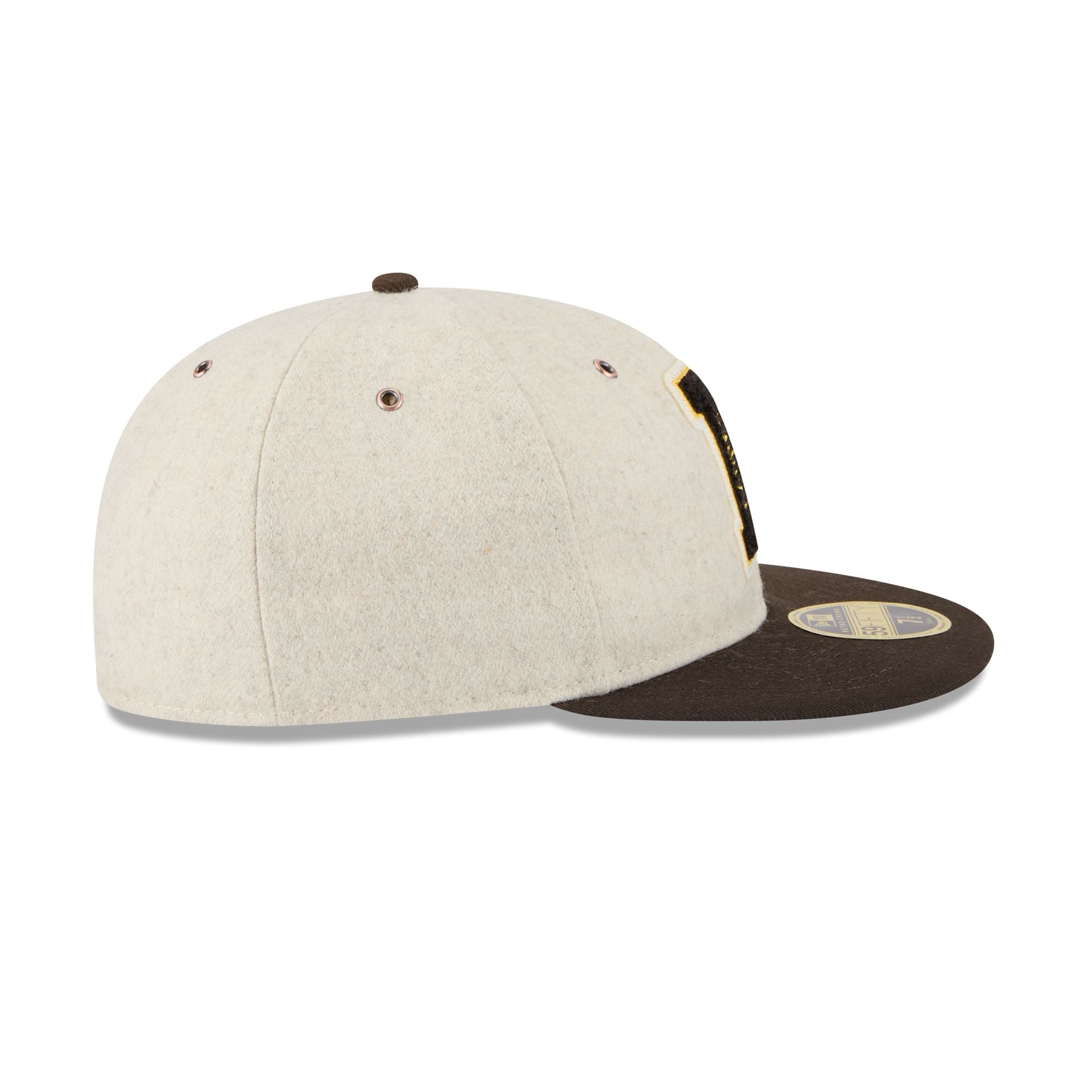 San Diego Padres Wool Letterman Retro Crown 59FIFTY Fitted Hat - Image 5