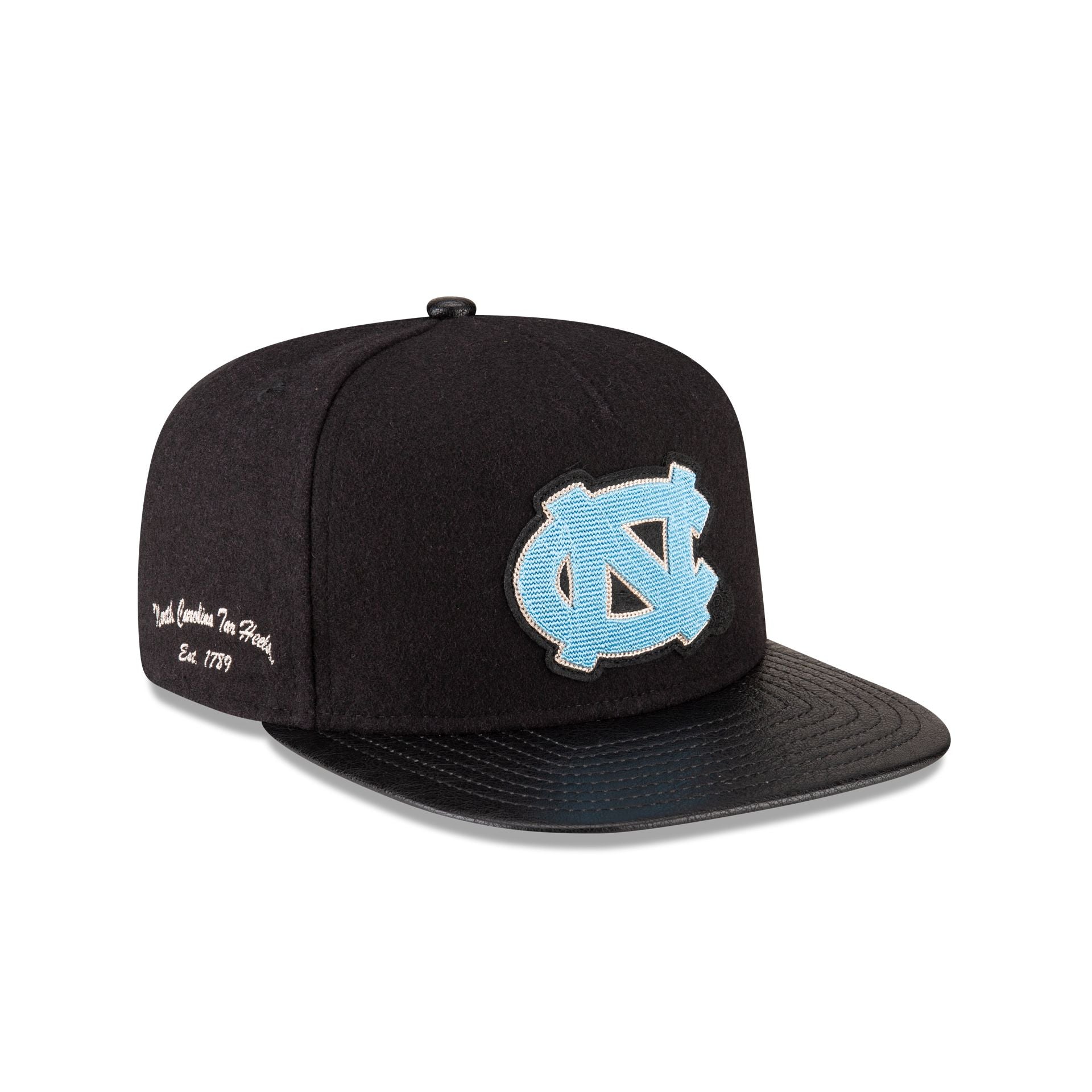 North Carolina Tar Heels Wool Letterman 9FIFTY A-Frame Snapback Hat