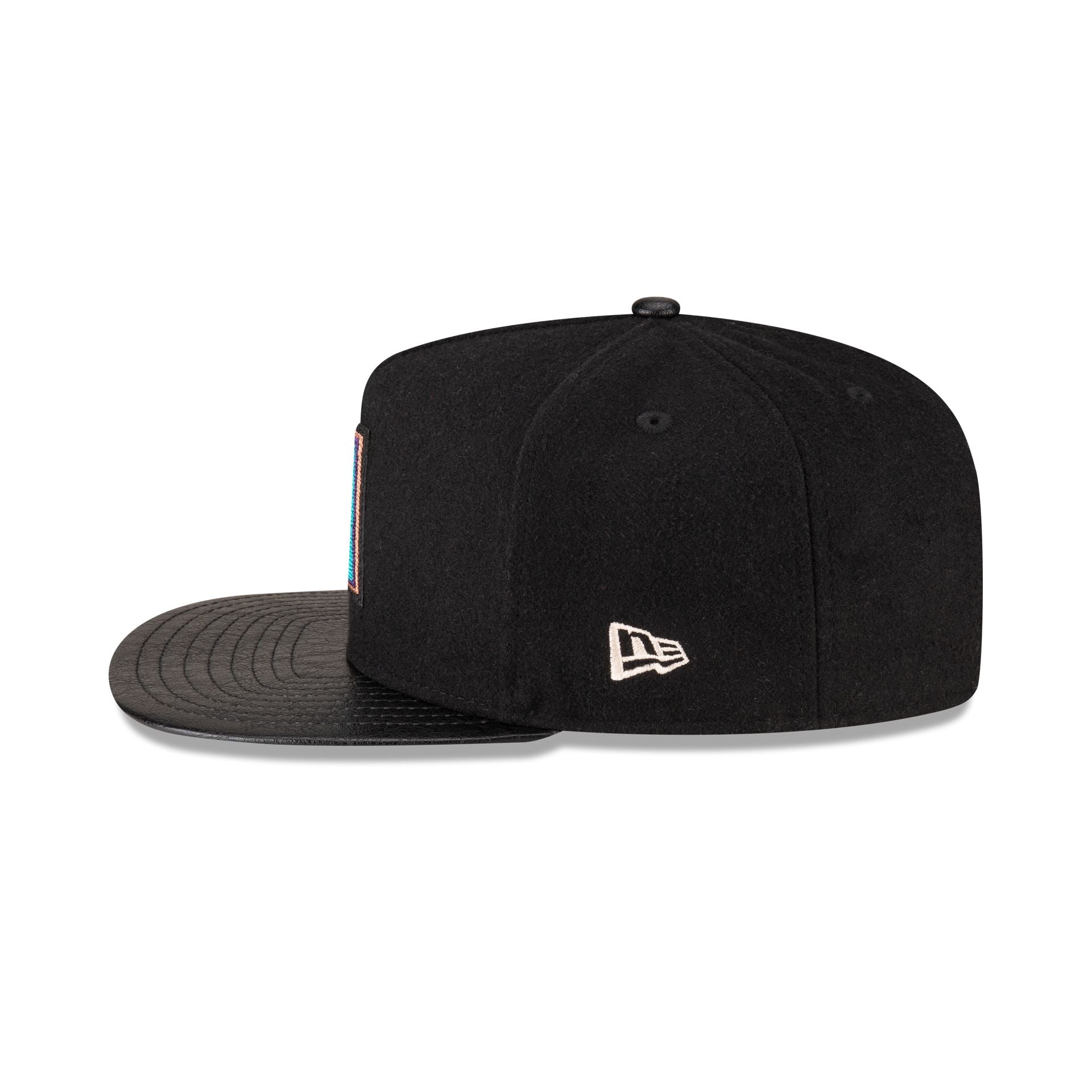 Arizona Diamondbacks Wool Letterman 9FIFTY A-Frame Snapback Hat - Image 5
