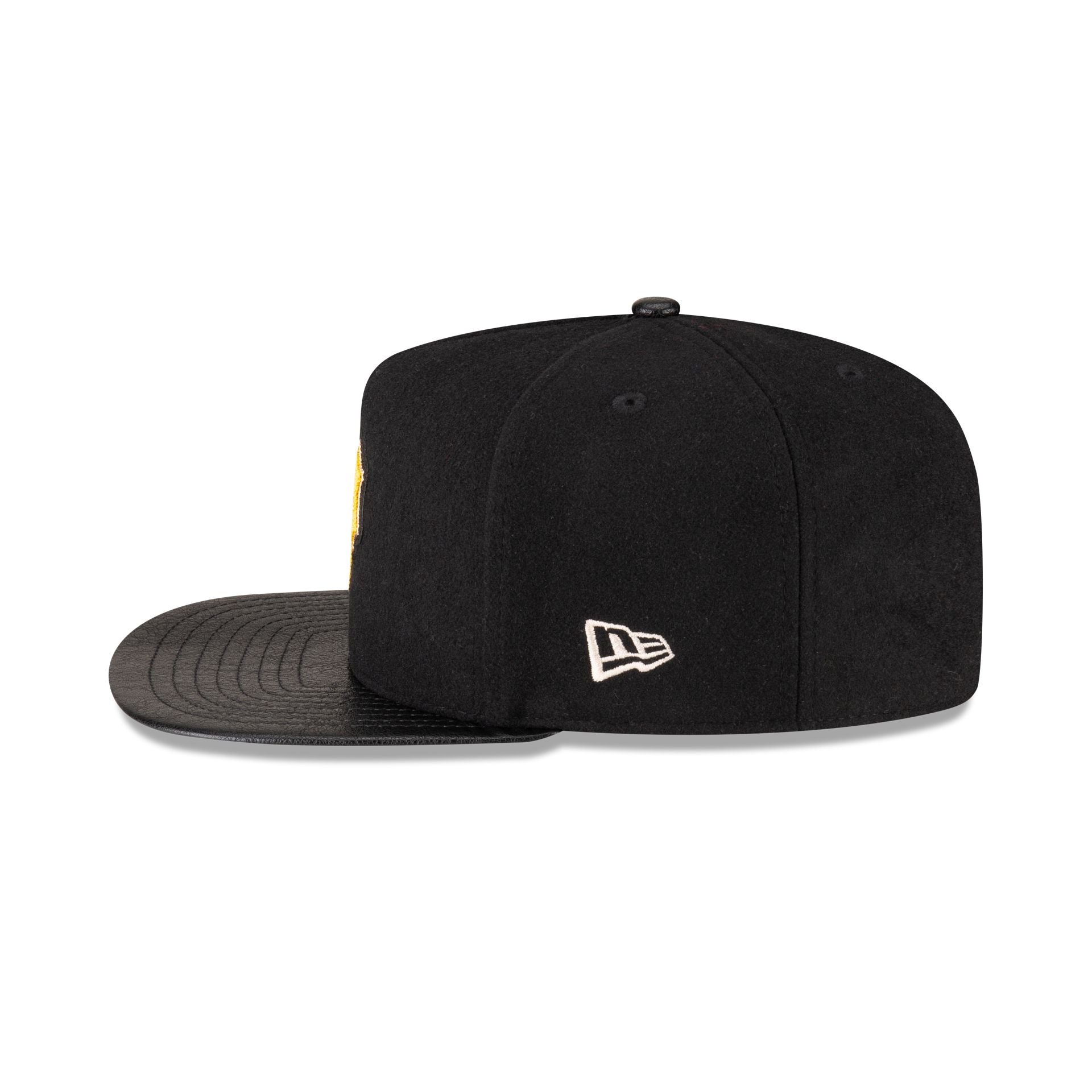 Pittsburgh Pirates Wool Letterman 9FIFTY A-Frame Snapback Hat - Image 5