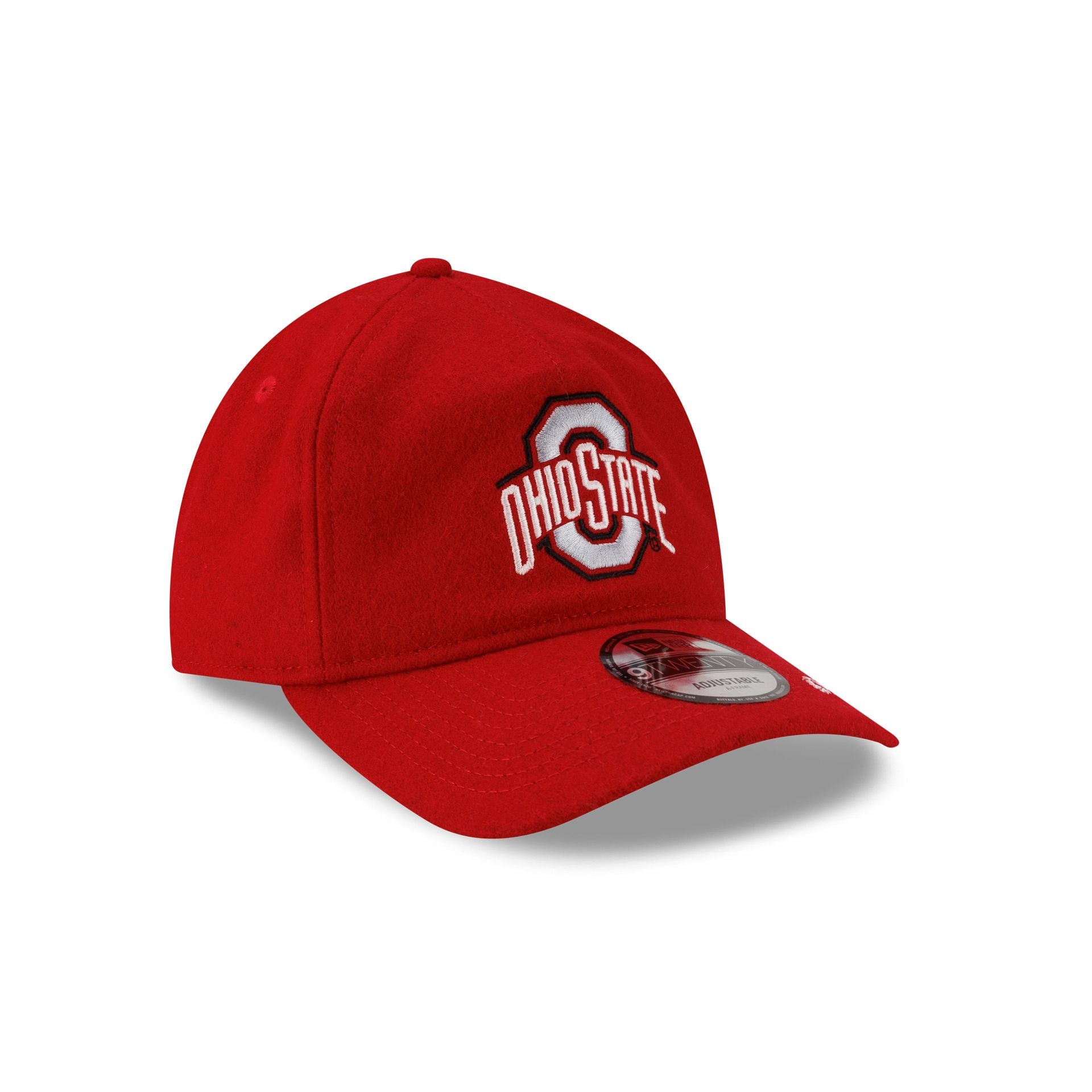 Ohio State Buckeyes College Vault Wool Letterman 9TWENTY A-Frame Adjustable Hat Adjustable Hat - Image 3