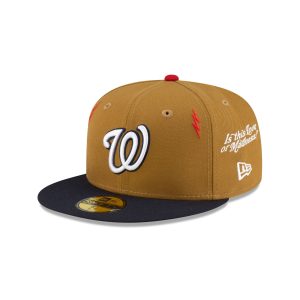Diet Starts Monday x Washington Nationals Lightening Bolts 59FIFTY Fitted Hat