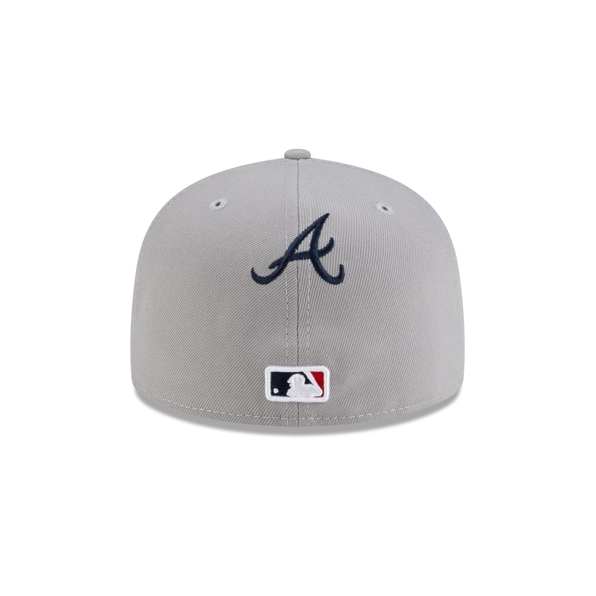 Hyperfly Katakana x Atlanta Braves Gray 59FIFTY Fitted Hat - Image 6