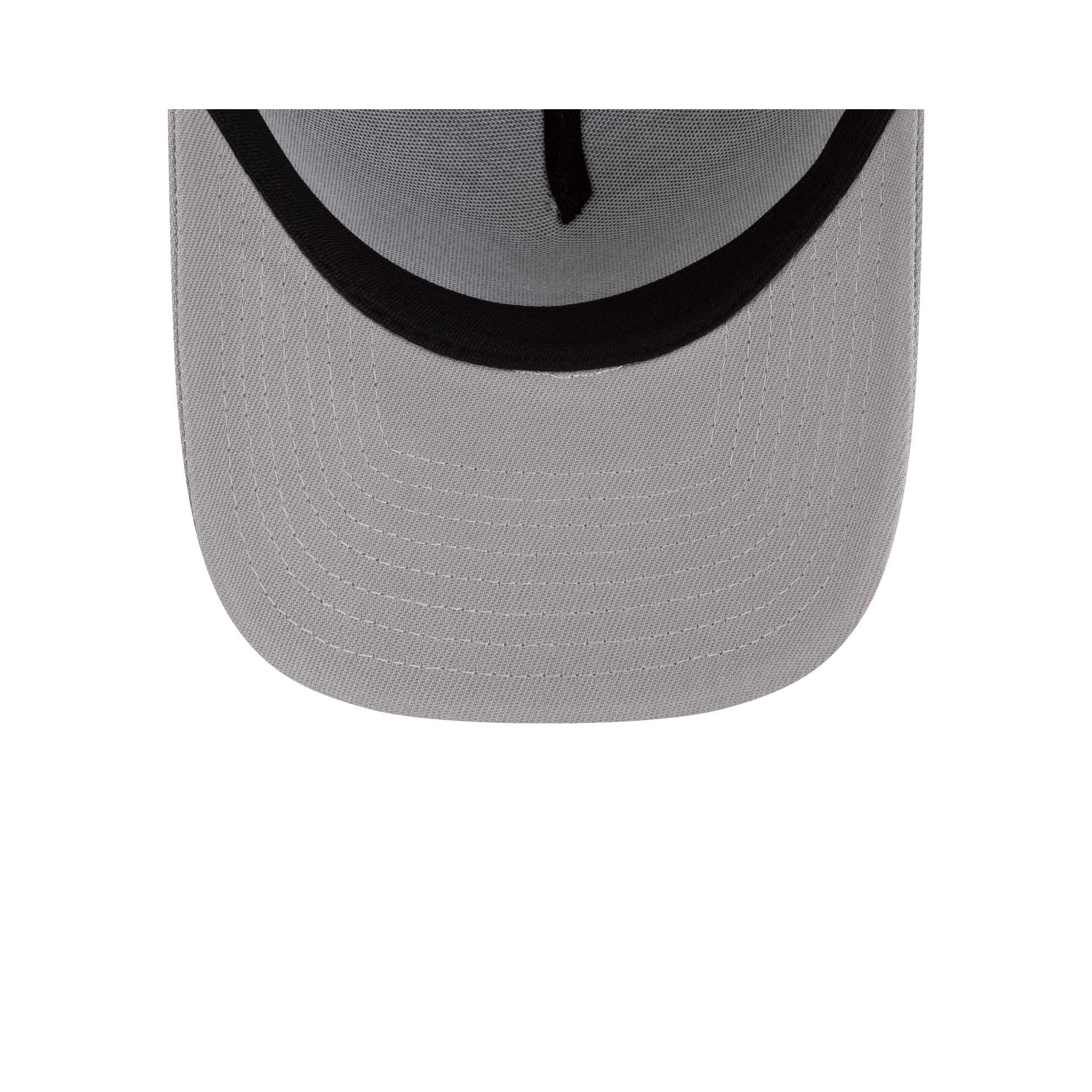 Hyperfly Katakana x Atlanta Braves Gray 9FORTY A-Frame Snapback Hat - Image 7