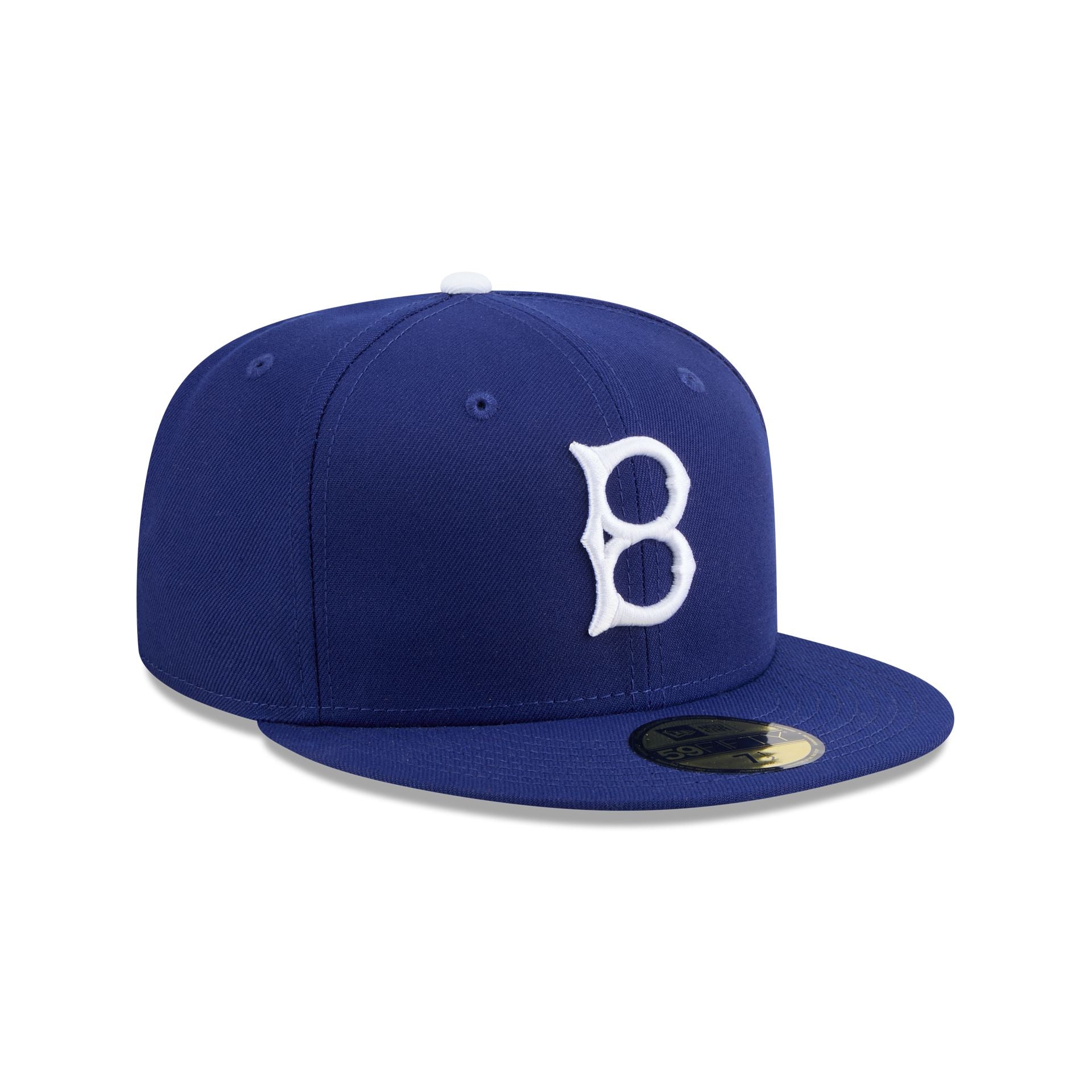 Brooklyn Dodgers Turn Back the Clock Blue 59FIFTY Fitted Hat - Image 3