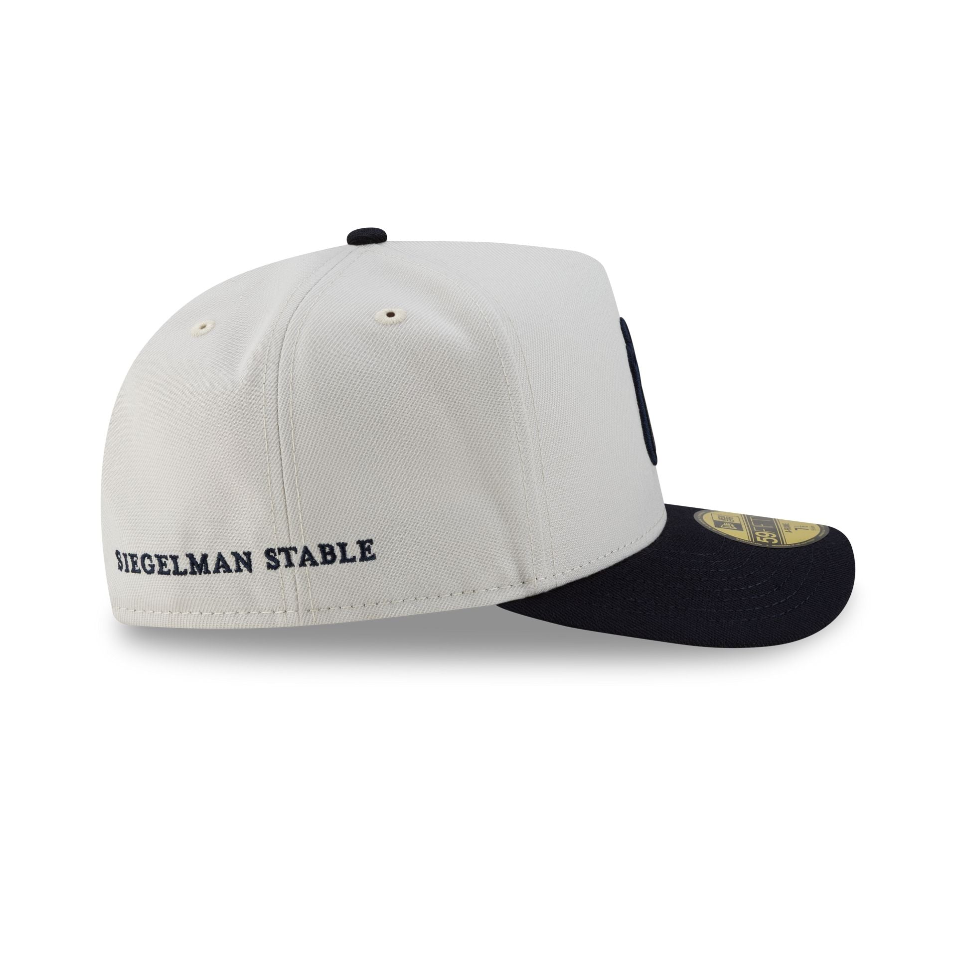 Siegelman Stable x New York Yankees Navy Visor 59FIFTY A-Frame Fitted Hat - Image 4