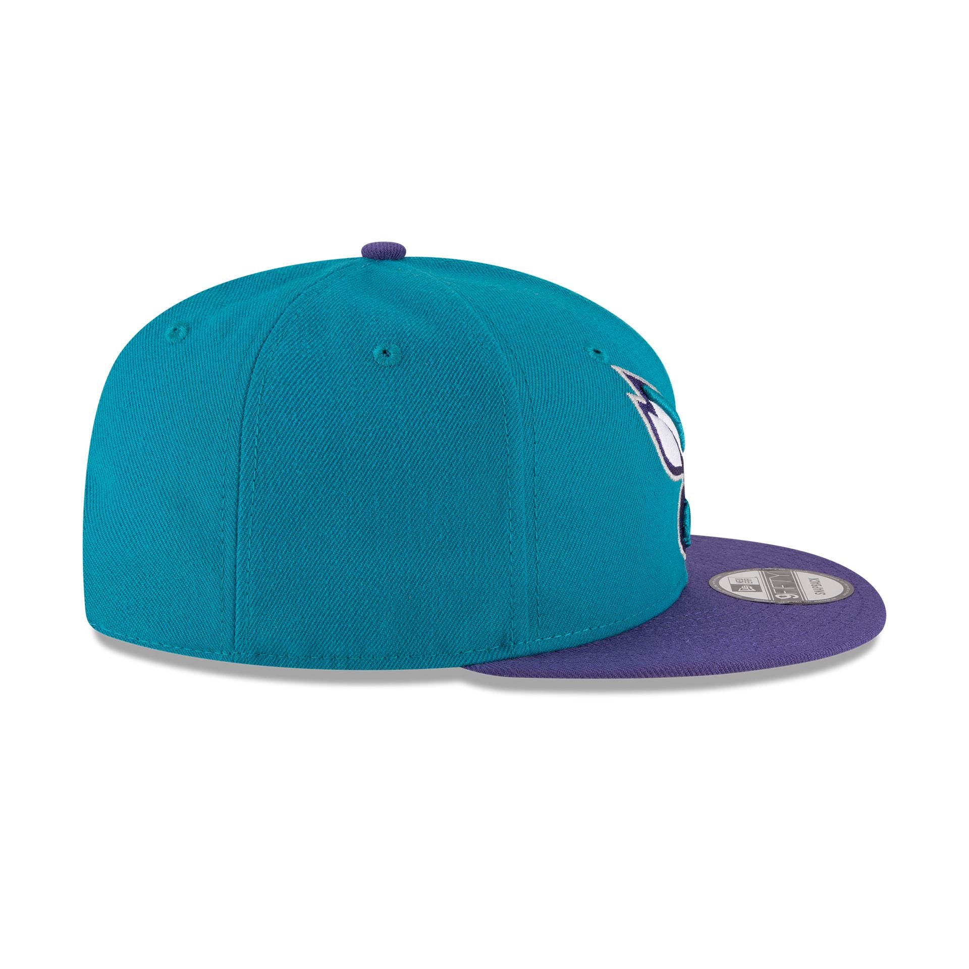 Charlotte Hornets Basic Two Tone 9FIFTY Snapback Hat - Image 5