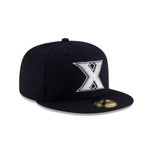 Xavier Musketeers Navy 59FIFTY Fitted Hat