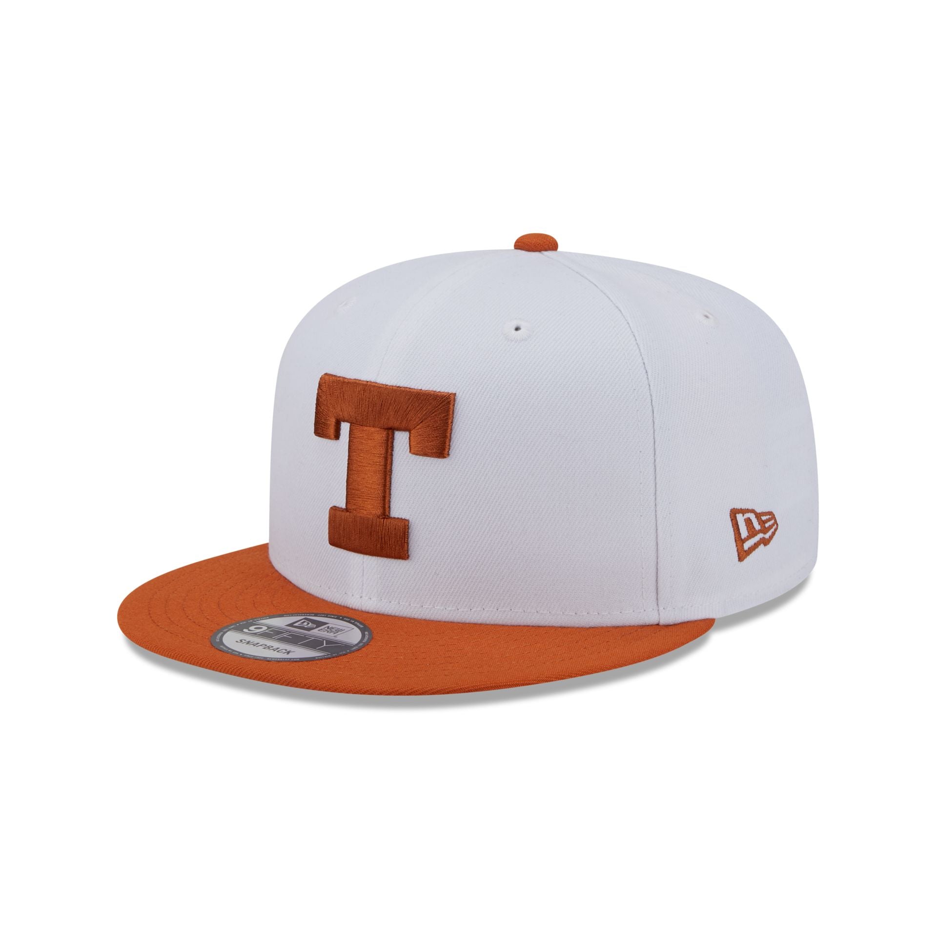 Texas Longhorns Chrome White 9FIFTY Snapback Hat - Image 3