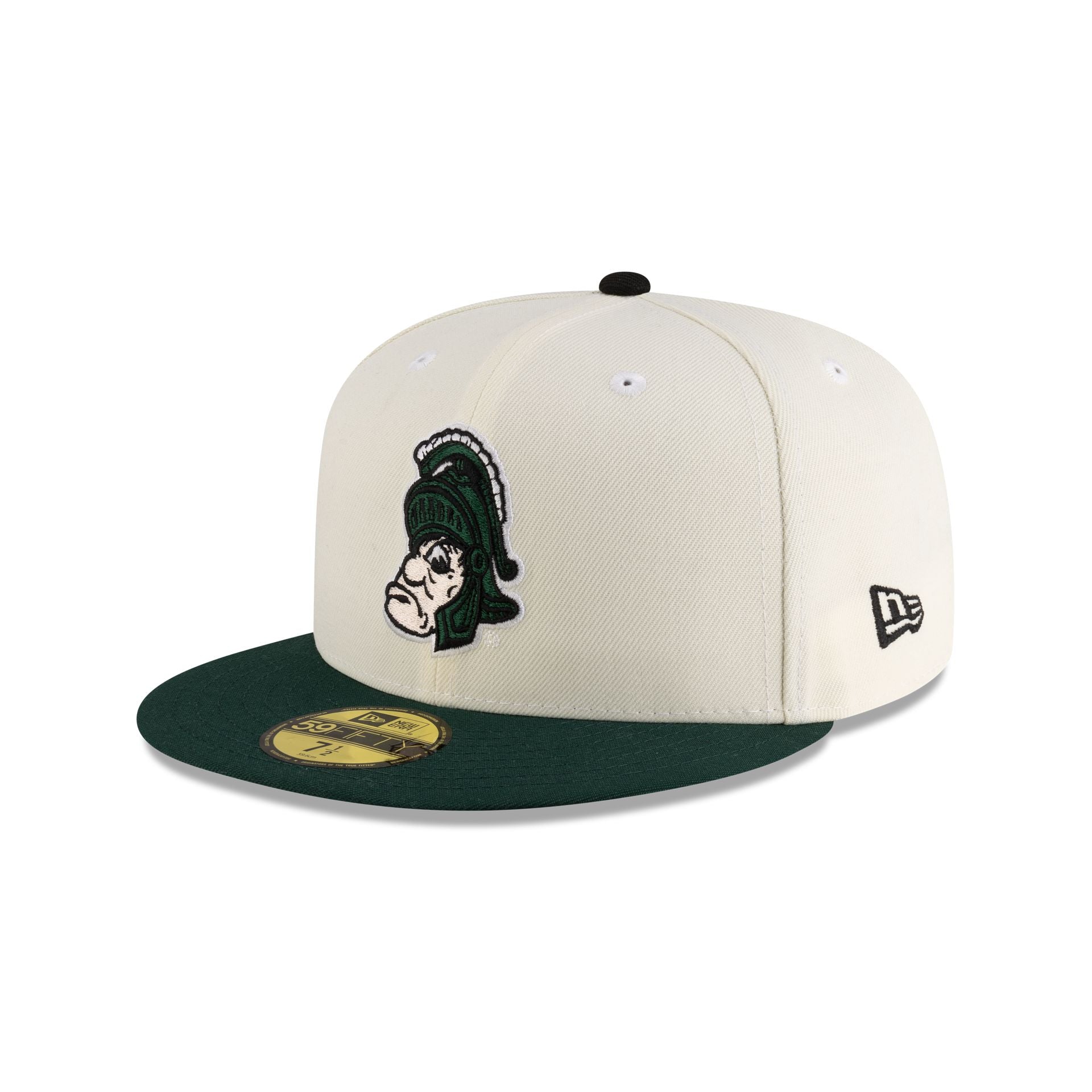 Michigan State Spartans College Vault Chrome Green 59FIFTY Fitted
