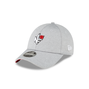 New Era Golf Gray 9FORTY Stretch-Snap Hat