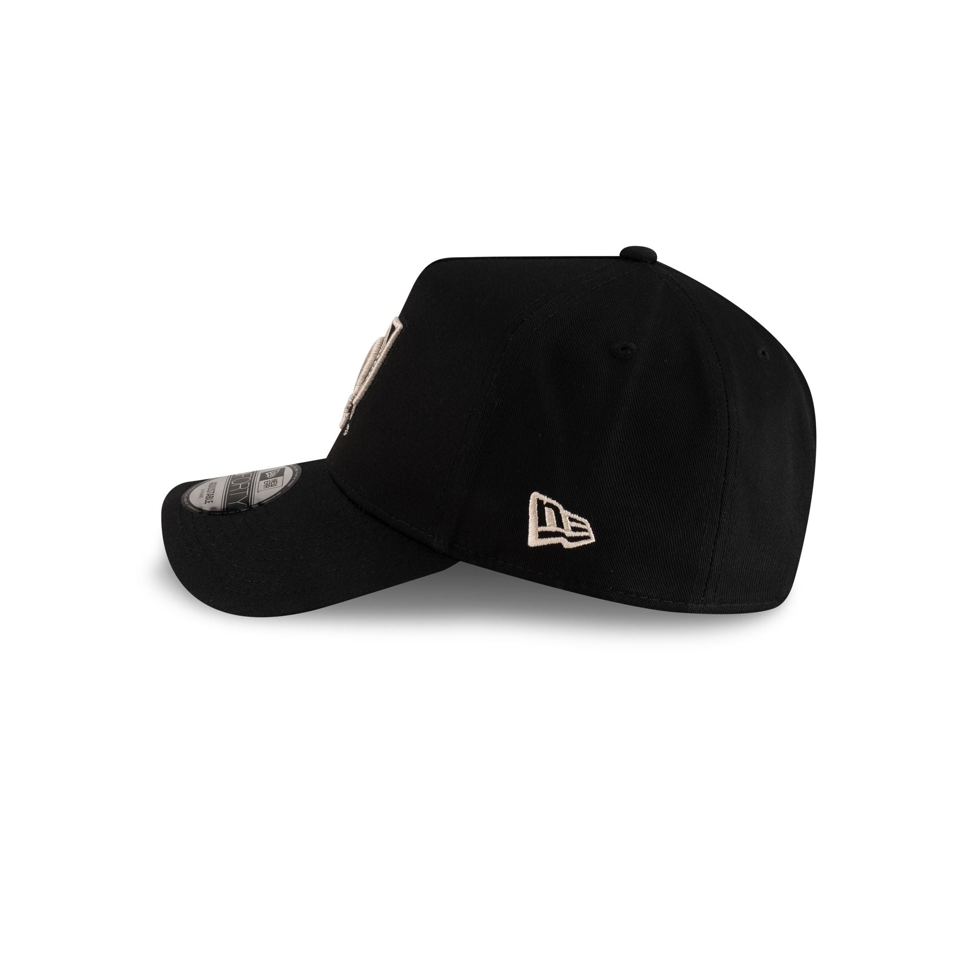 Army Black Knights Black 9FORTY A-Frame Snapback Hat - Image 4