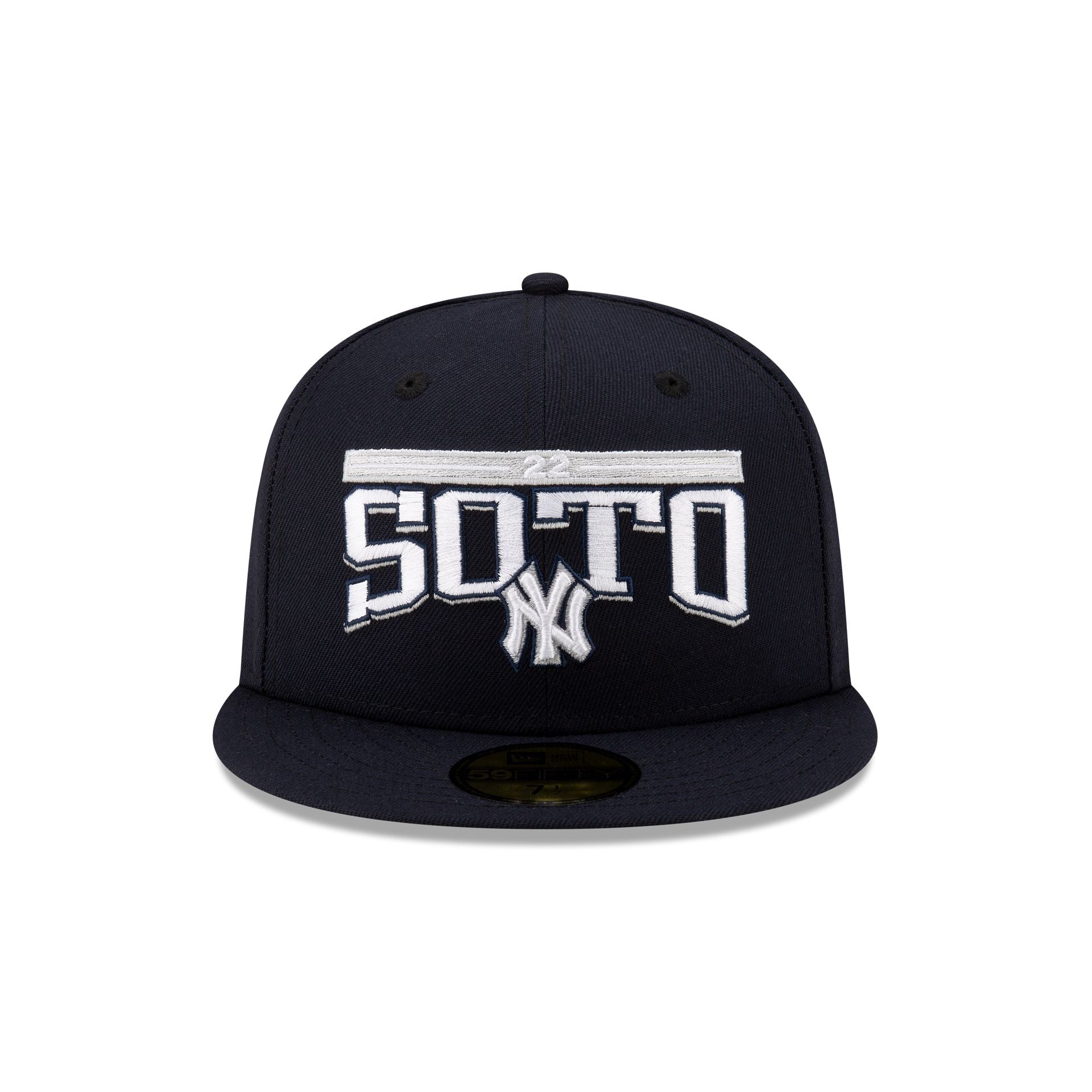 New York Yankees Juan Soto Navy 59FIFTY Fitted Hat - Image 2