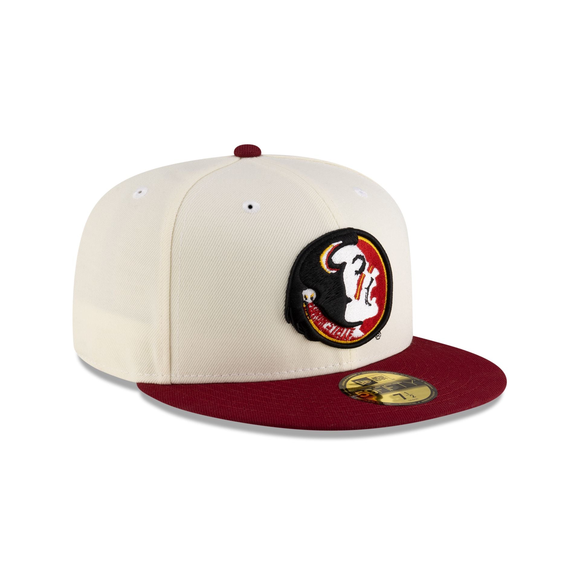 Florida State Seminoles College Vault Chrome Cardinal 59FIFTY Fitted - Image 3