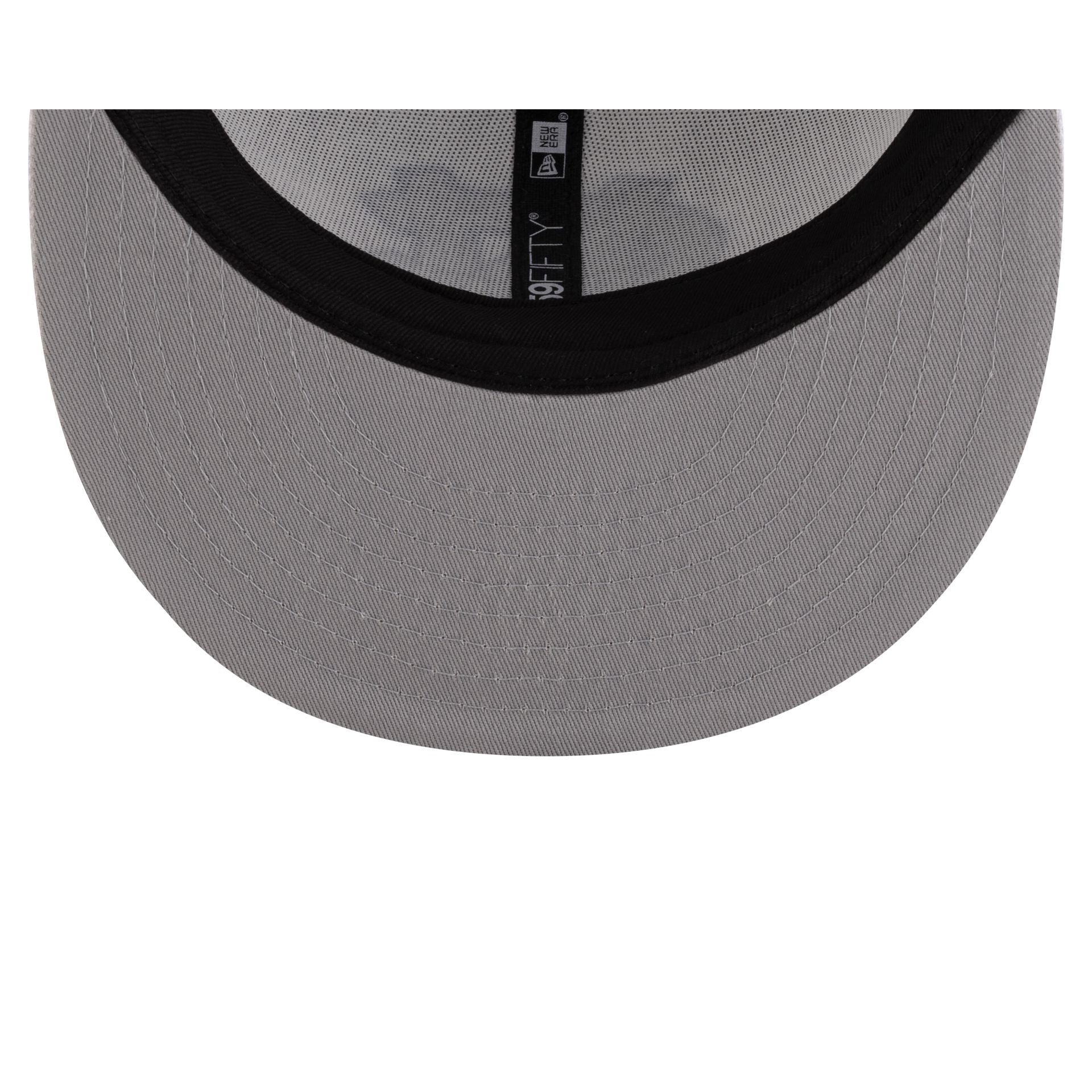 North Carolina Tar Heels White 59FIFTY Fitted Trucker Hat - Image 7