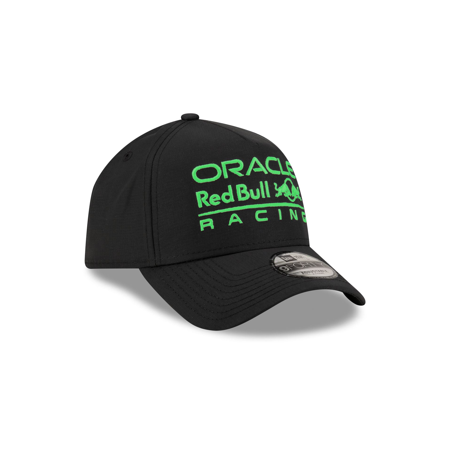 Oracle Red Bull Racing Race Essentials Black 9FORTY A-Frame Snapback Hat - Image 6
