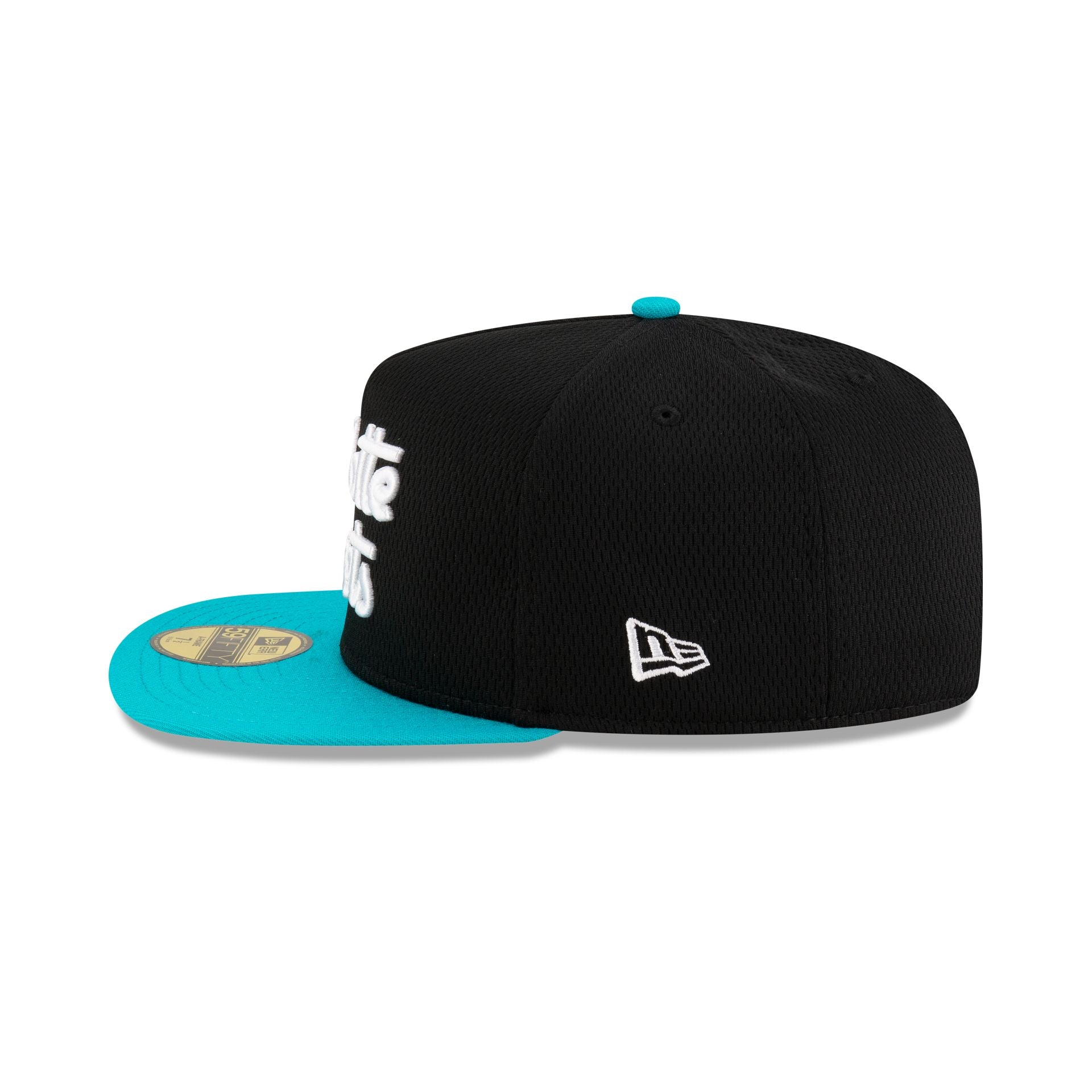 Charlotte Hornets Dashmark Mesh 59FIFTY A-Frame Fitted Hat - Image 4