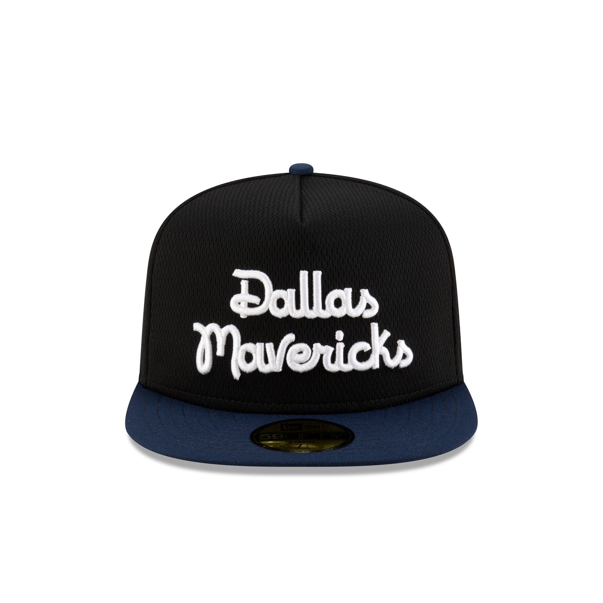 Dallas Mavericks Dashmark Mesh 59FIFTY A-Frame Fitted Hat - Image 2