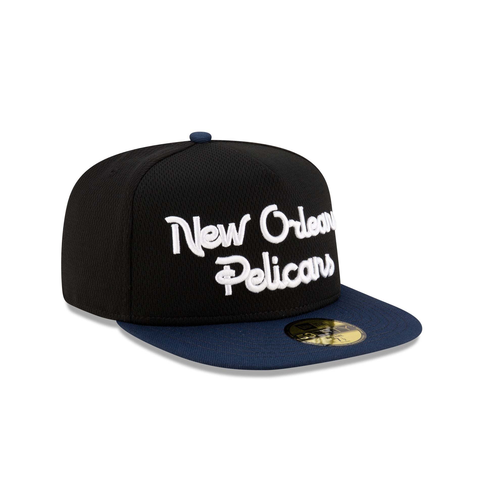 New Orleans Pelicans Dashmark Mesh 59FIFTY A-Frame Fitted Hat - Image 3